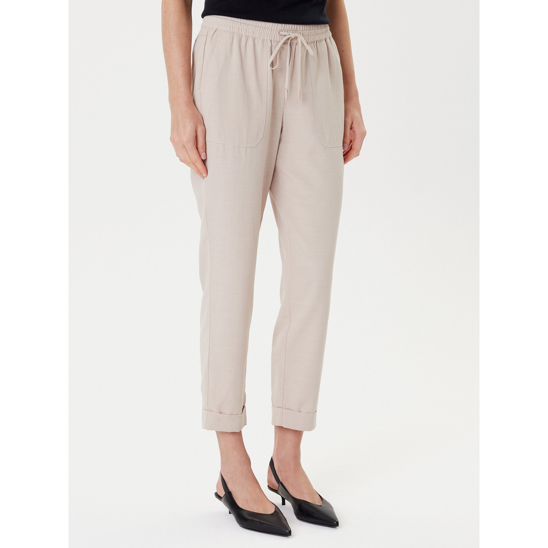 TATUUM Stoffhose Sudiki T2506.147 Beige Slim Fit