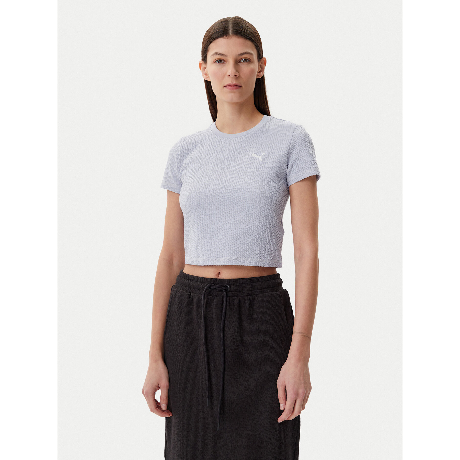 Puma T-shirt Dare To 629806 Celeste Slim Fit