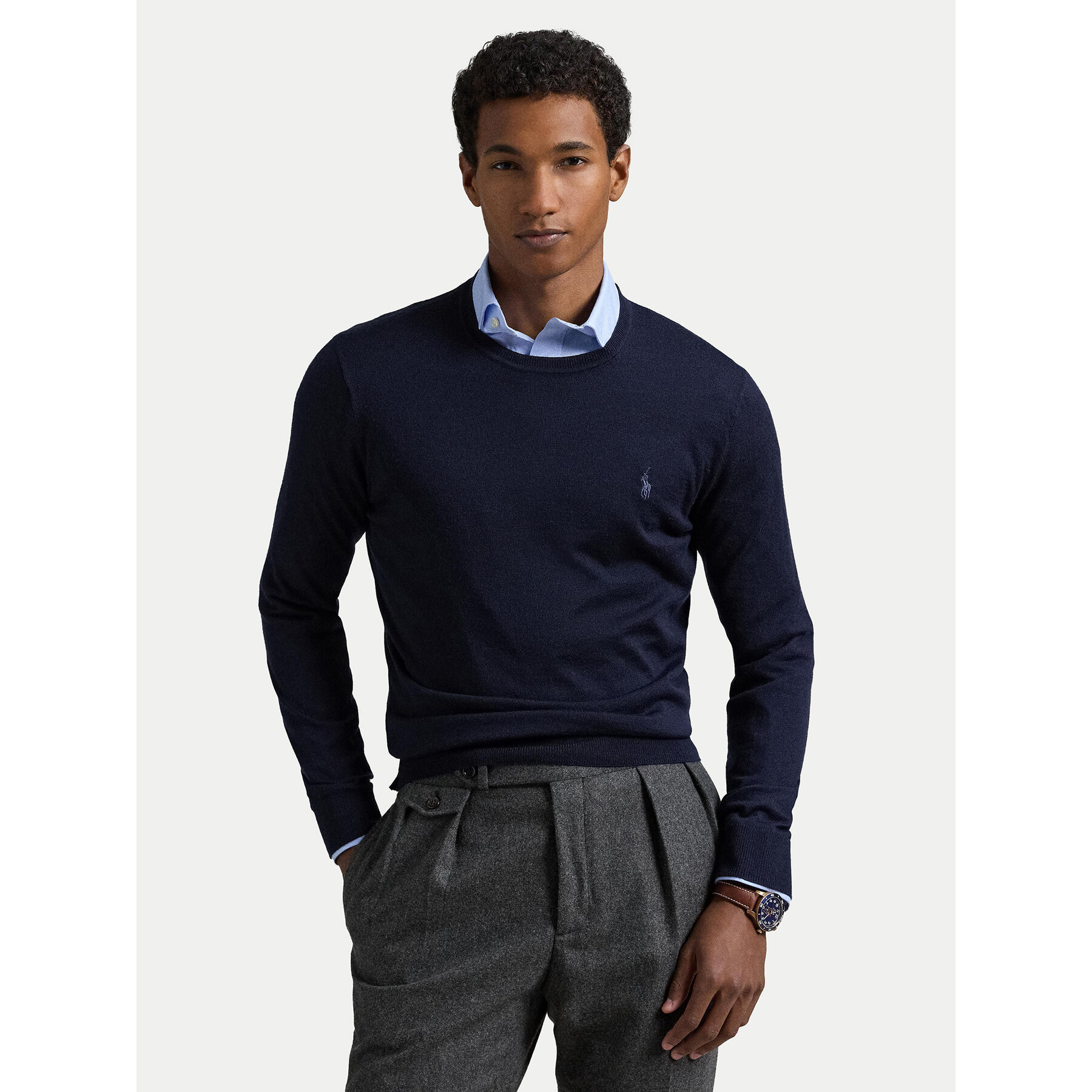 Polo Ralph Lauren Pullover 710946143001 Dunkelblau Slim Fit