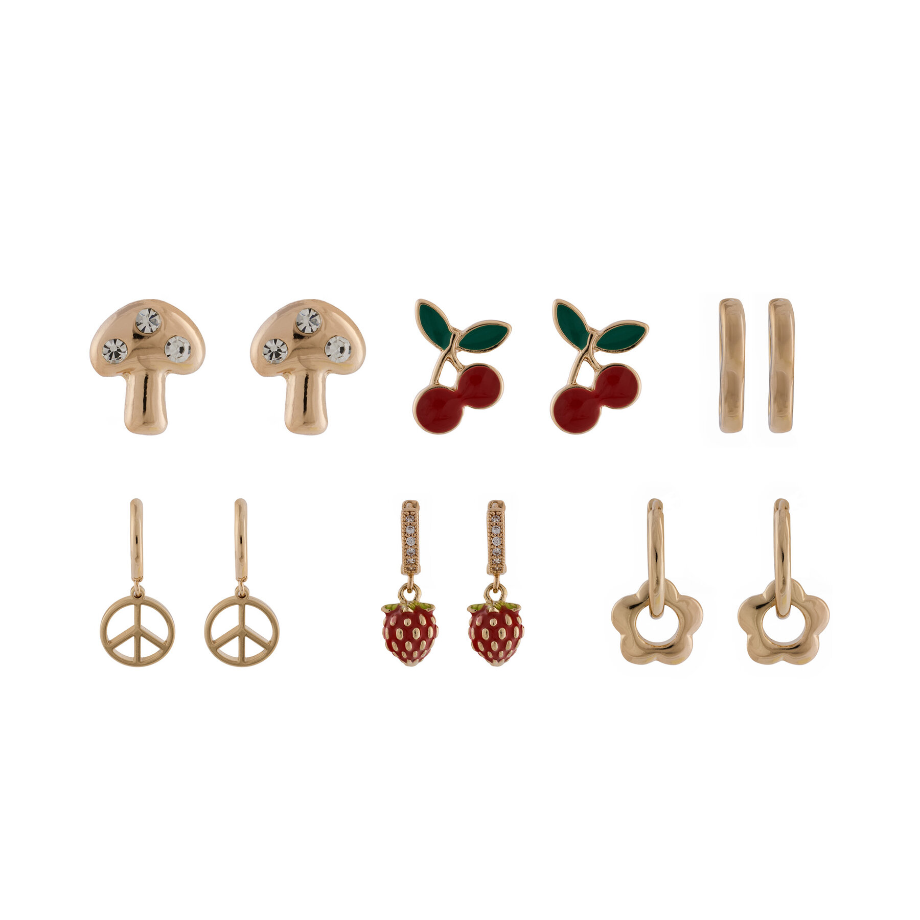 Set cercei Aldo Charmiies 13994892 Auriu