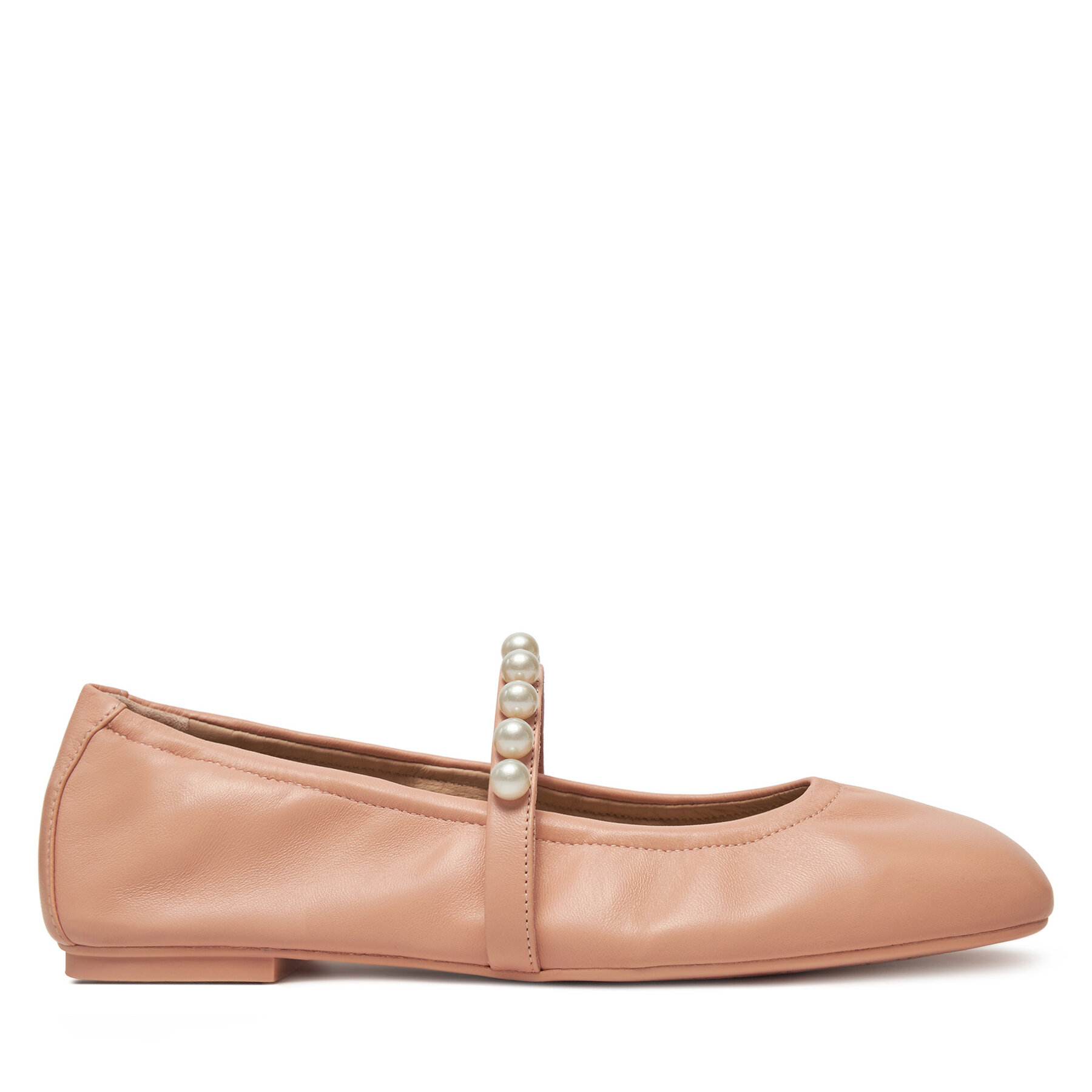 Балеринки Stuart Weitzman Goldie Ballet SF896 Бежов