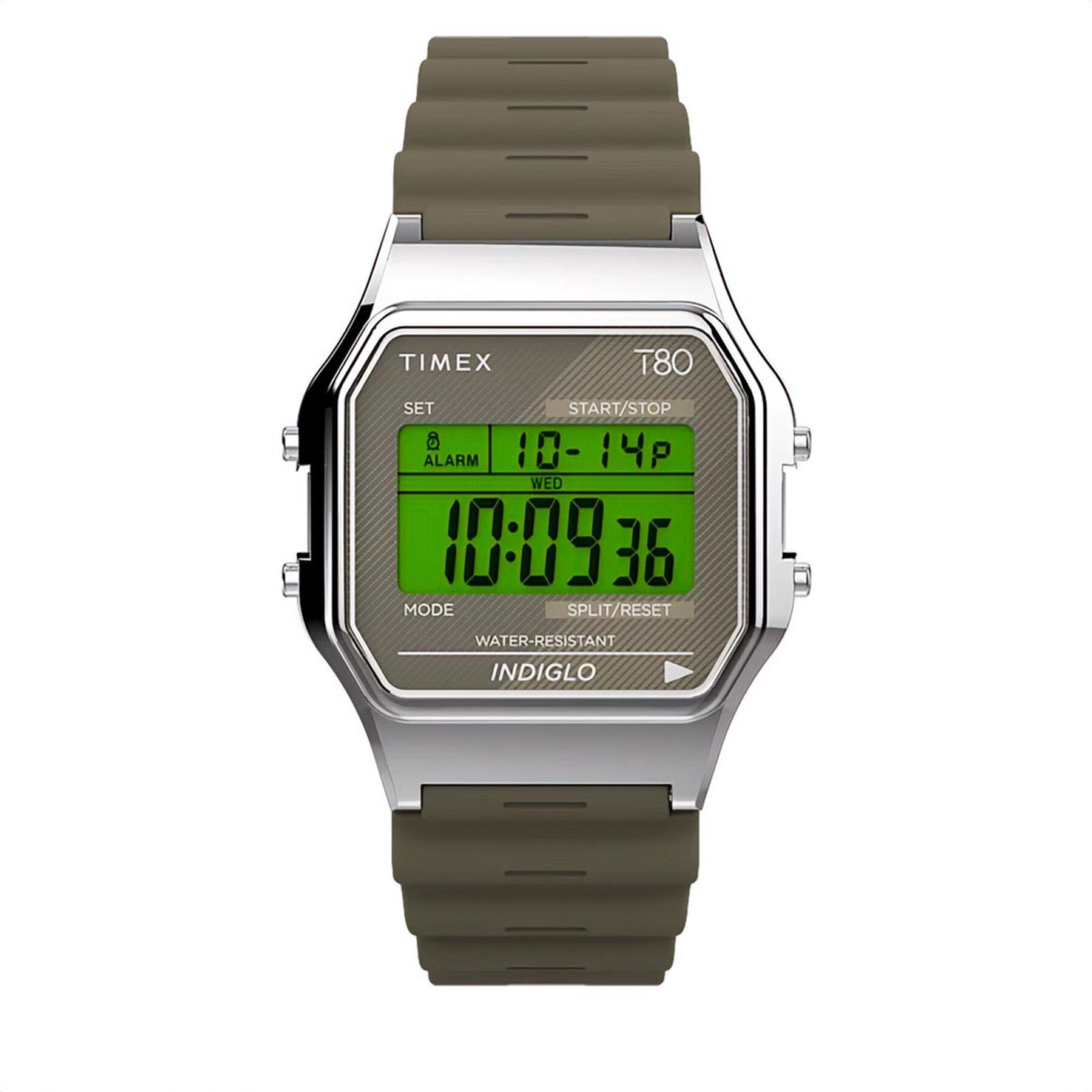 Timex Ρολόι Timex T80 TW2V41100 Χακί