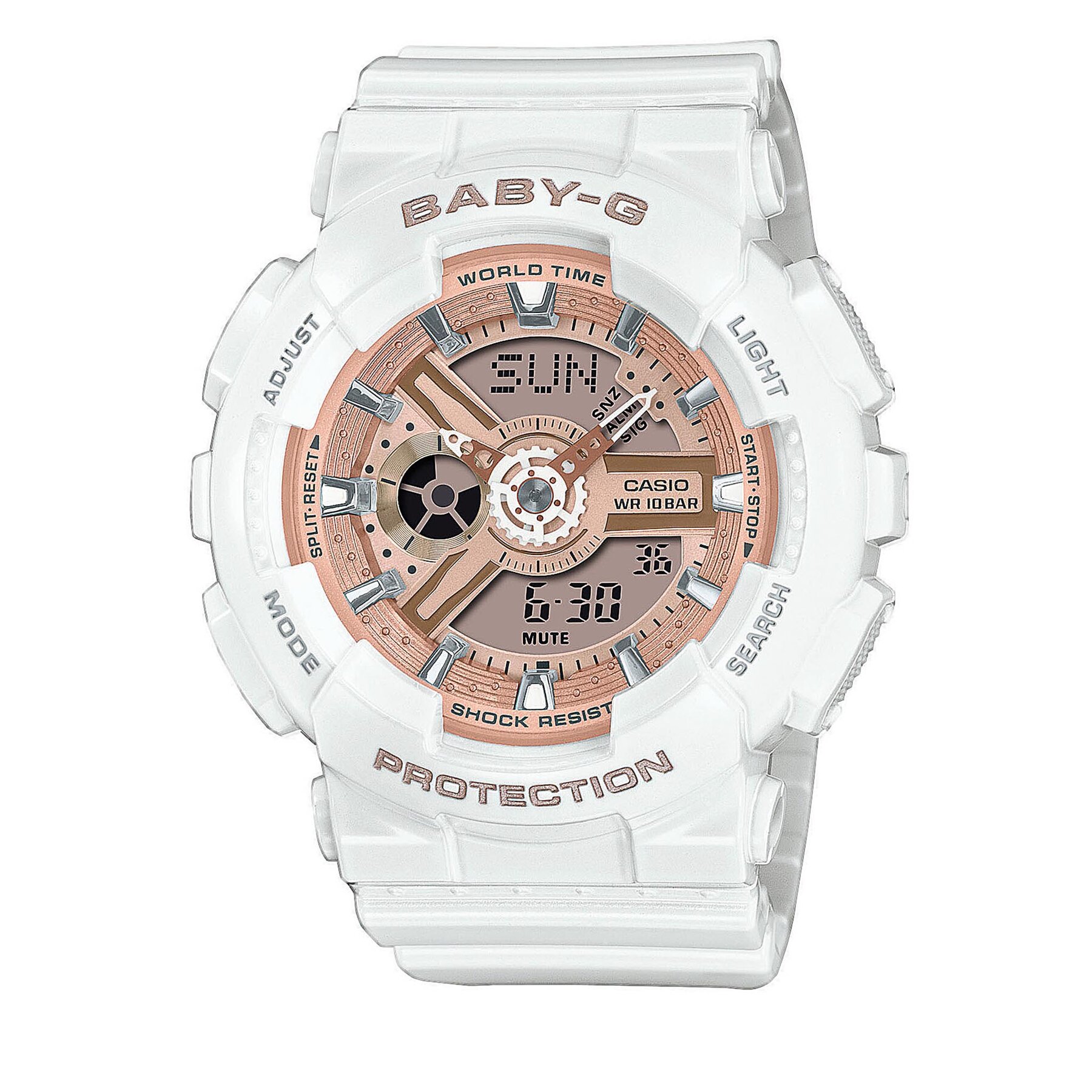 

Годинник Baby-G BA-110X-7A1ER White, Білий