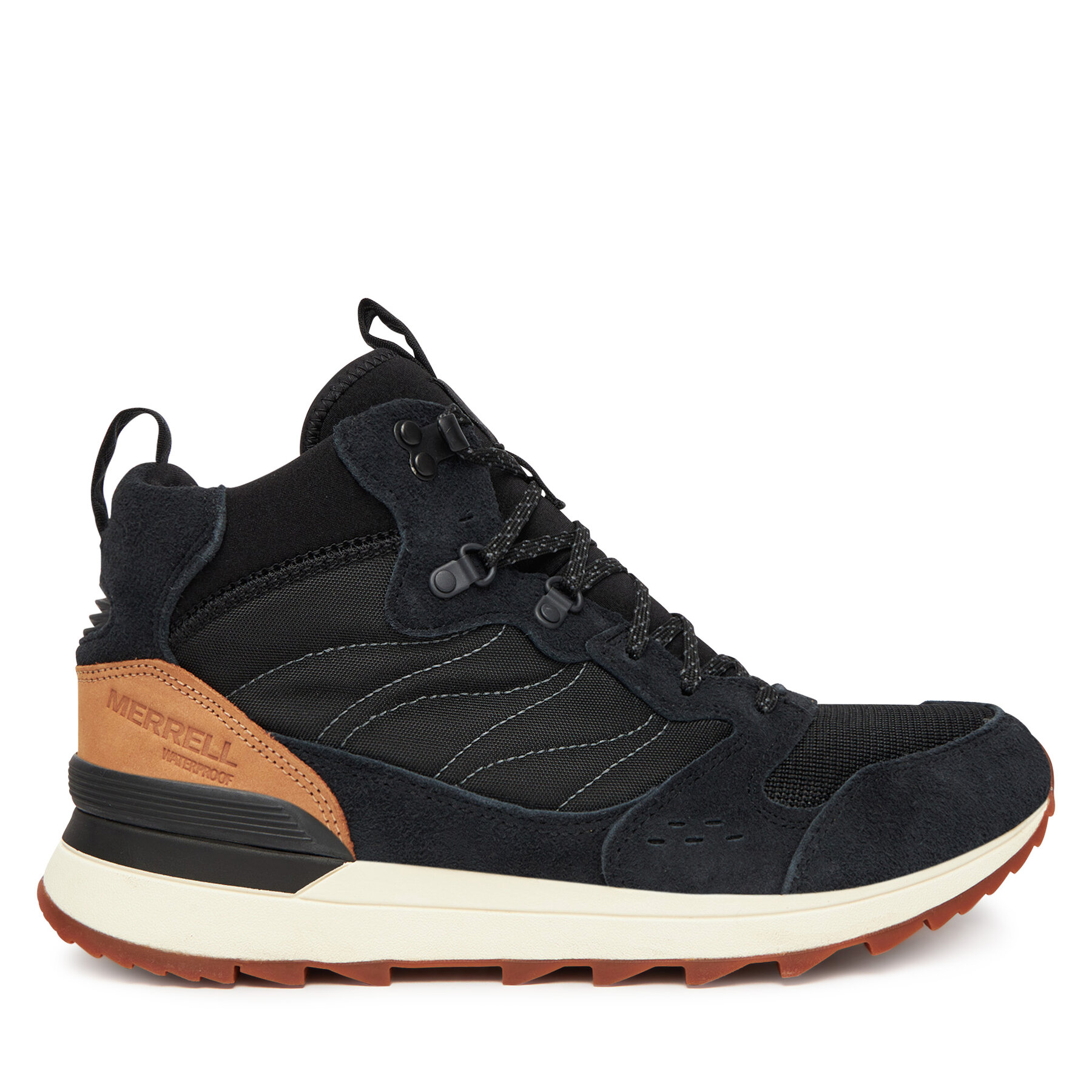 Παπούτσια πεζοπορίας Merrell Alpine 83 Snkr Recraft Mid Waterproof J006719 Μαύρο