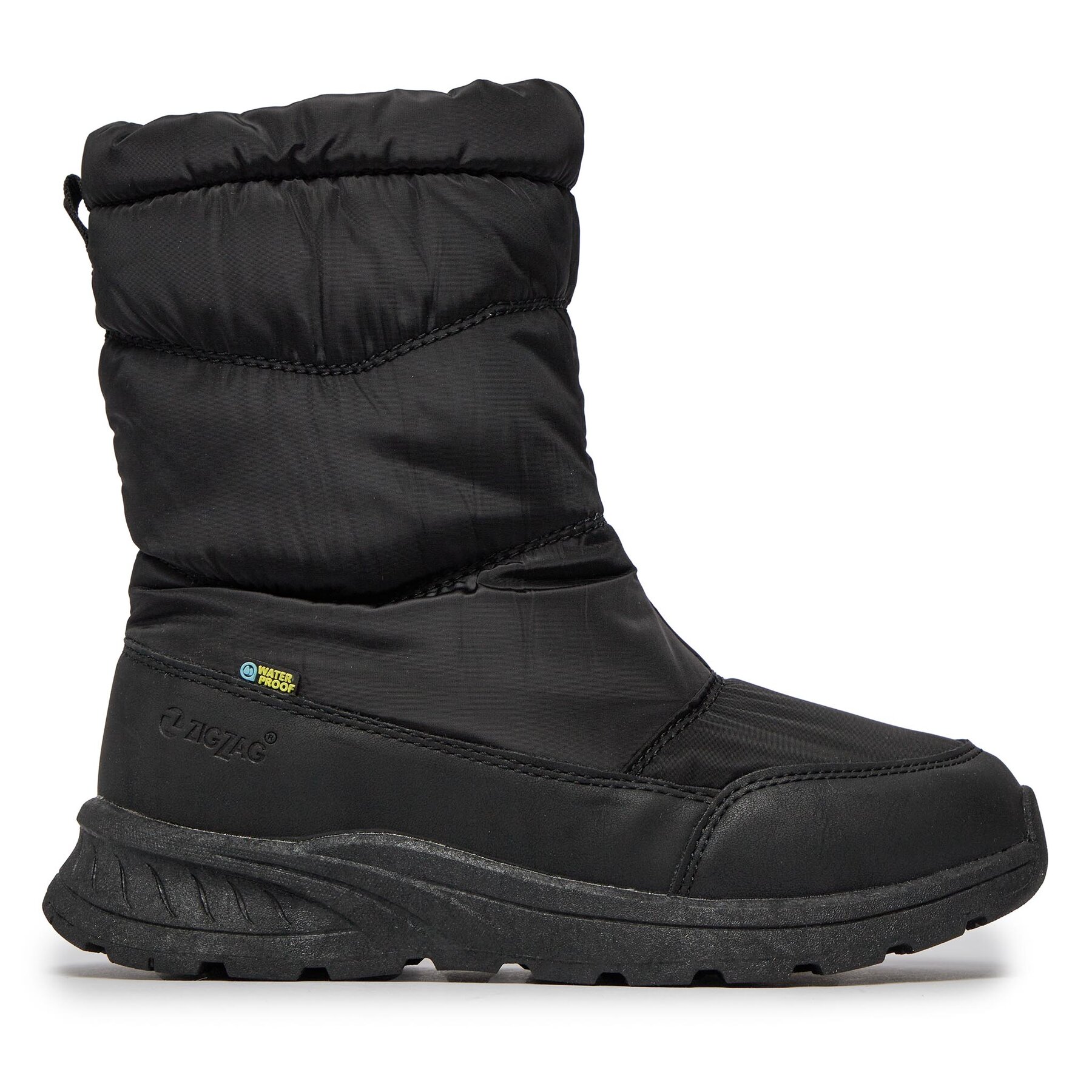  Hótaposó ZigZag Pllaw Kids Boot WP Z234110 Fekete akciós termékkép 1