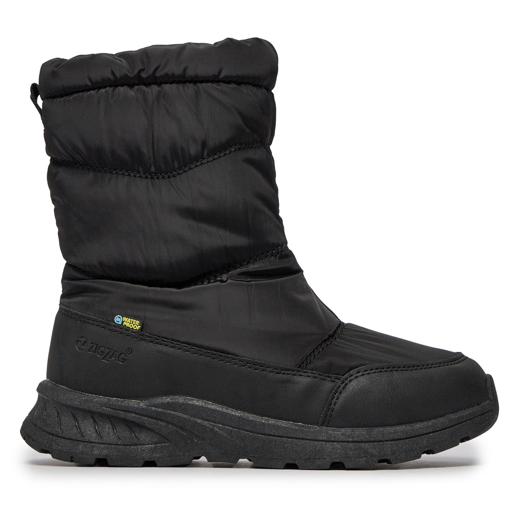 ÎœÏ€ÏŒÏ„ÎµÏ‚ Î§Î¹Î¿Î½Î¹Î¿Ï ZigZag Pllaw Kids Boot WP Z234110 ÎœÎ±ÏÏÎ¿