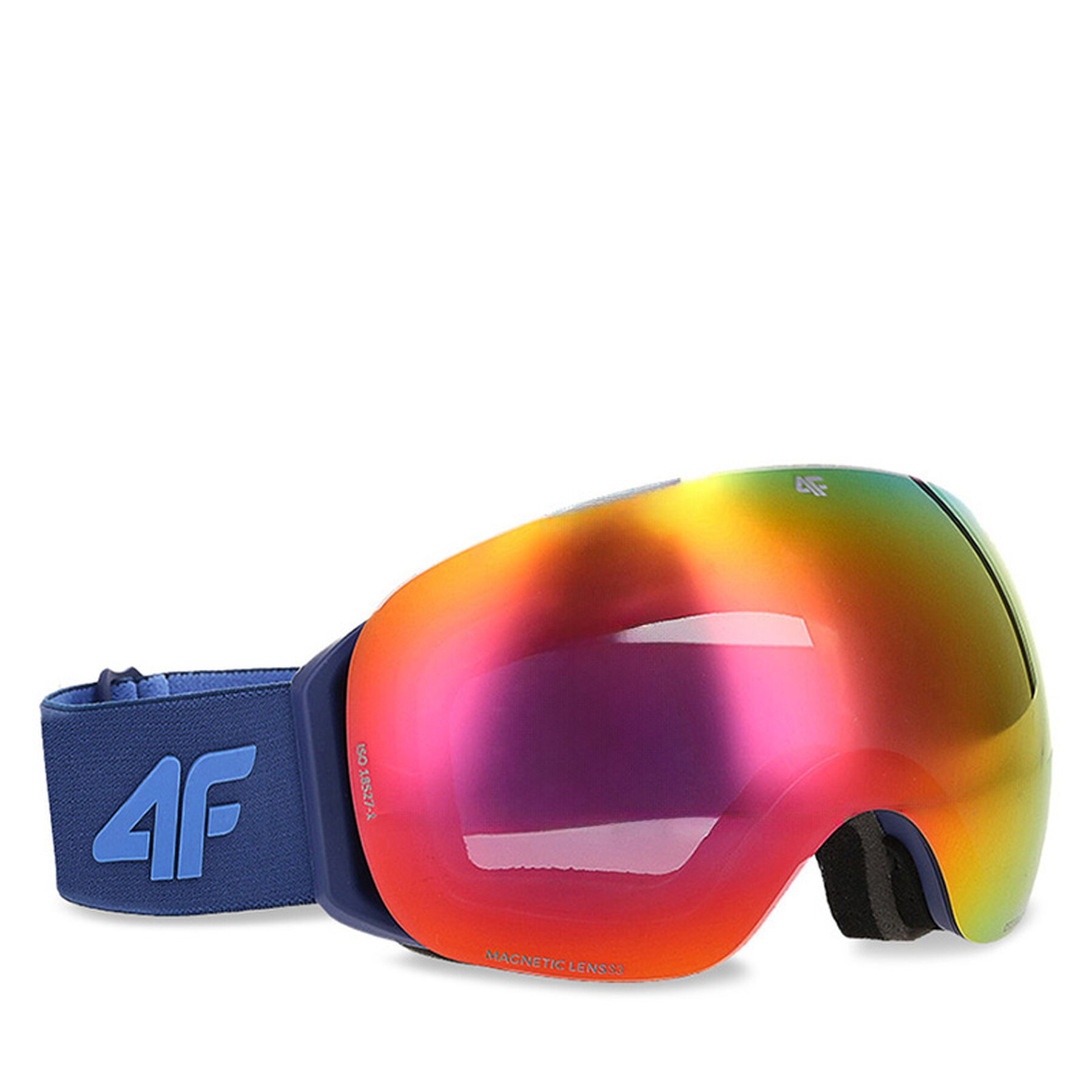 Masque de ski 4F 4FWAW24AGOGU049 Bleu marine