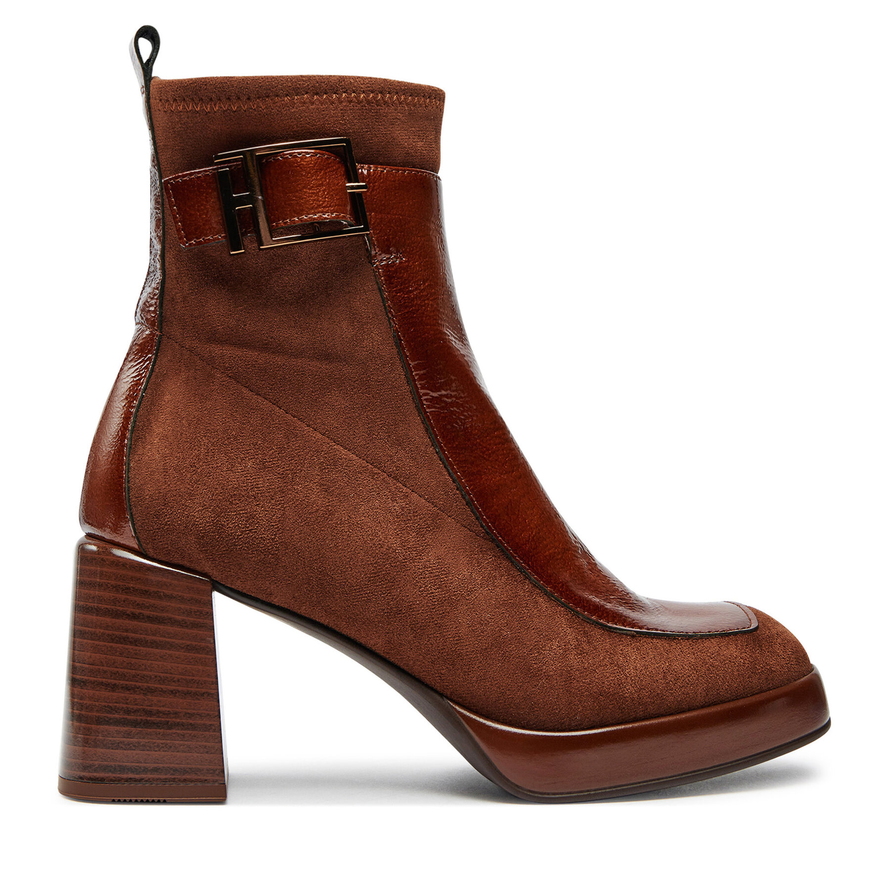 Stivaletti Hispanitas Velour Str-I24 HI243664 Marrone