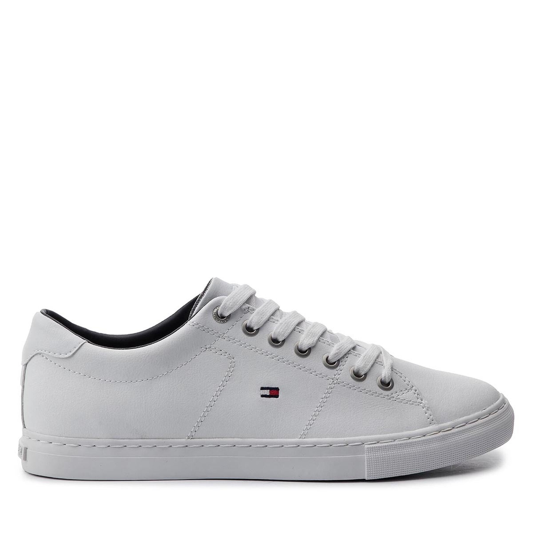 Tommy Hilfiger Pánske Sneakersy, Rozmer: 46, Biela, Essential Leather Sneaker FM0FM02157