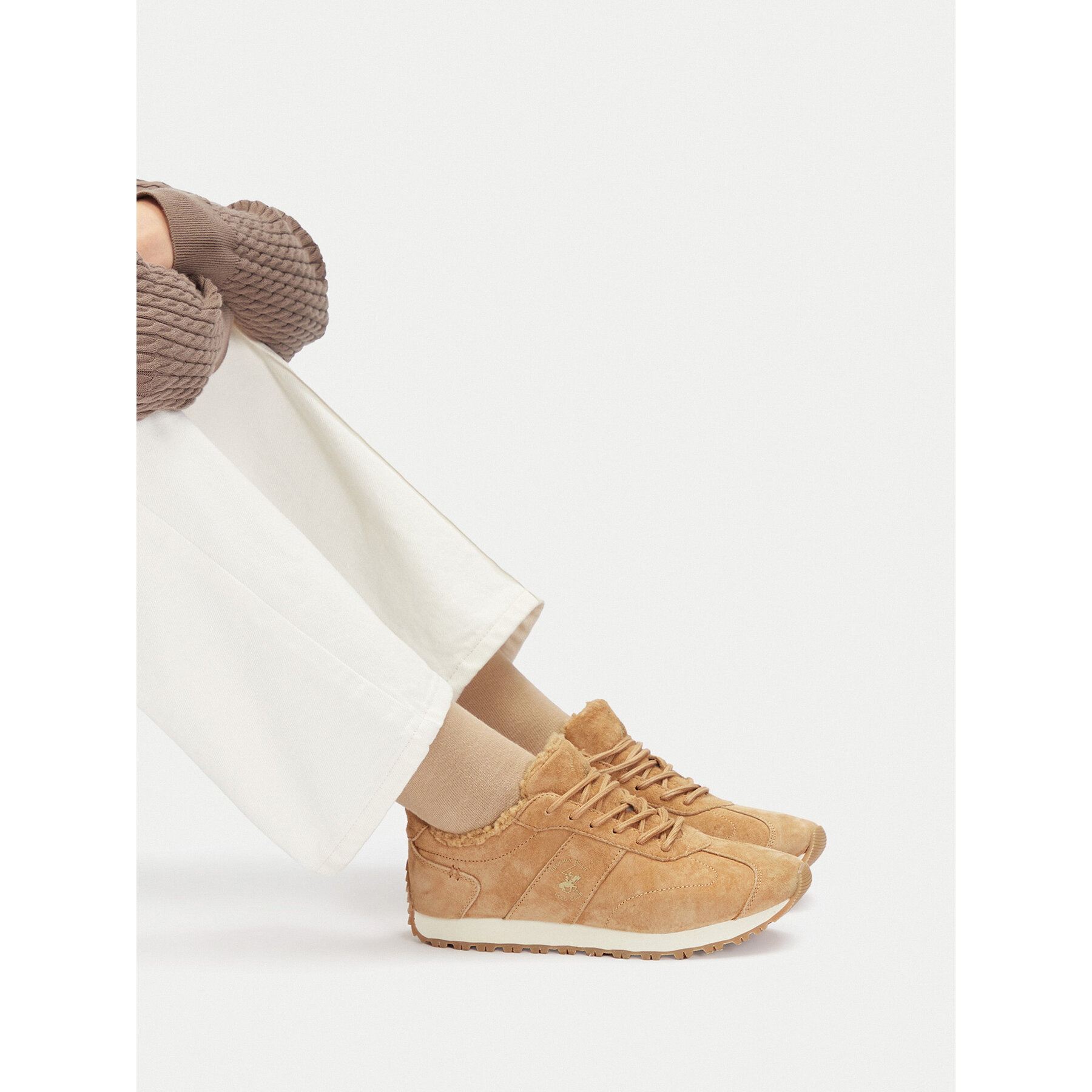Sneakersy Beverly Hills Polo Club EO-V12-1187 Hnedá
