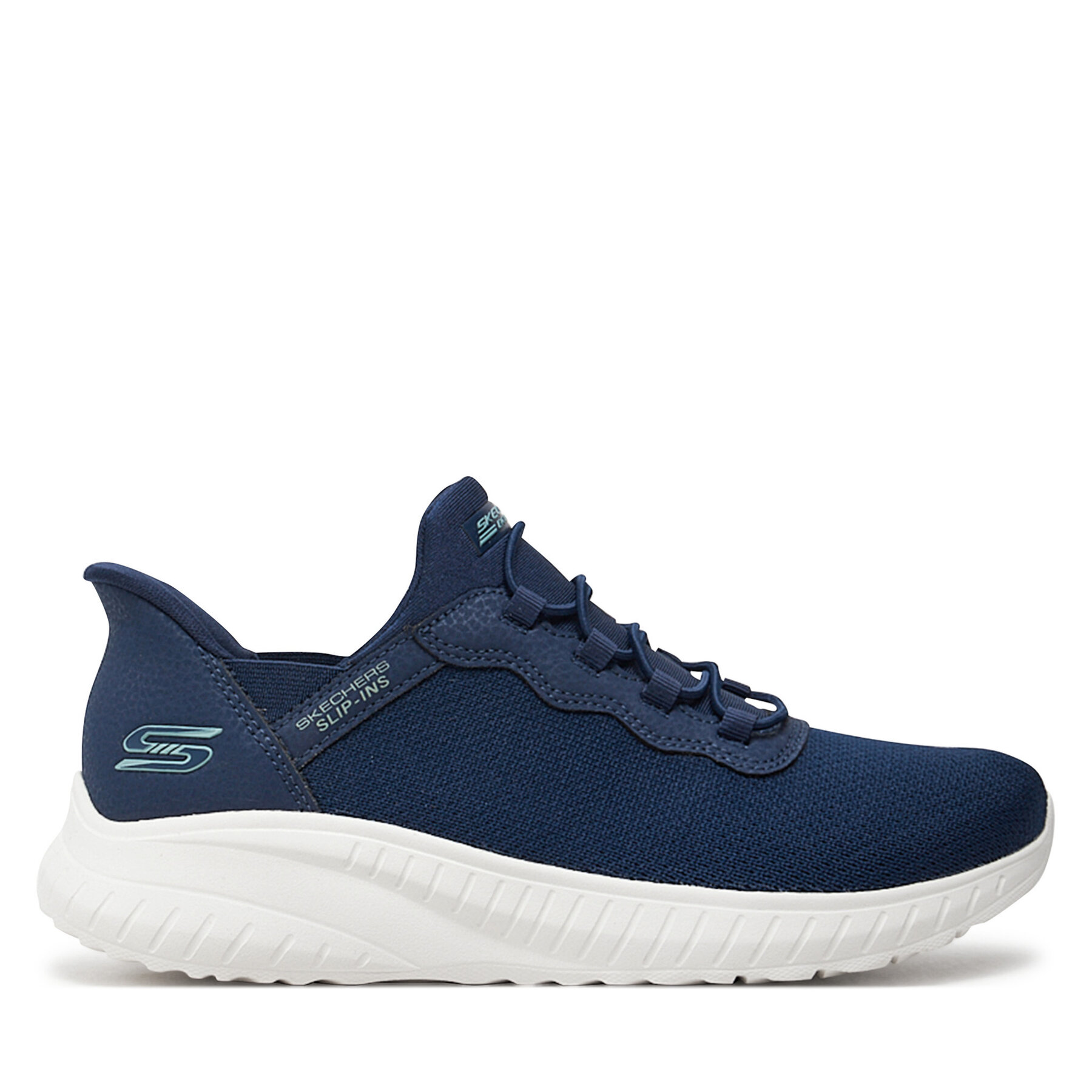 Női Sportcipő Skechers, Méret: 35.5, Sötétkék, Bobs Squad Chaos 117500 NVY
