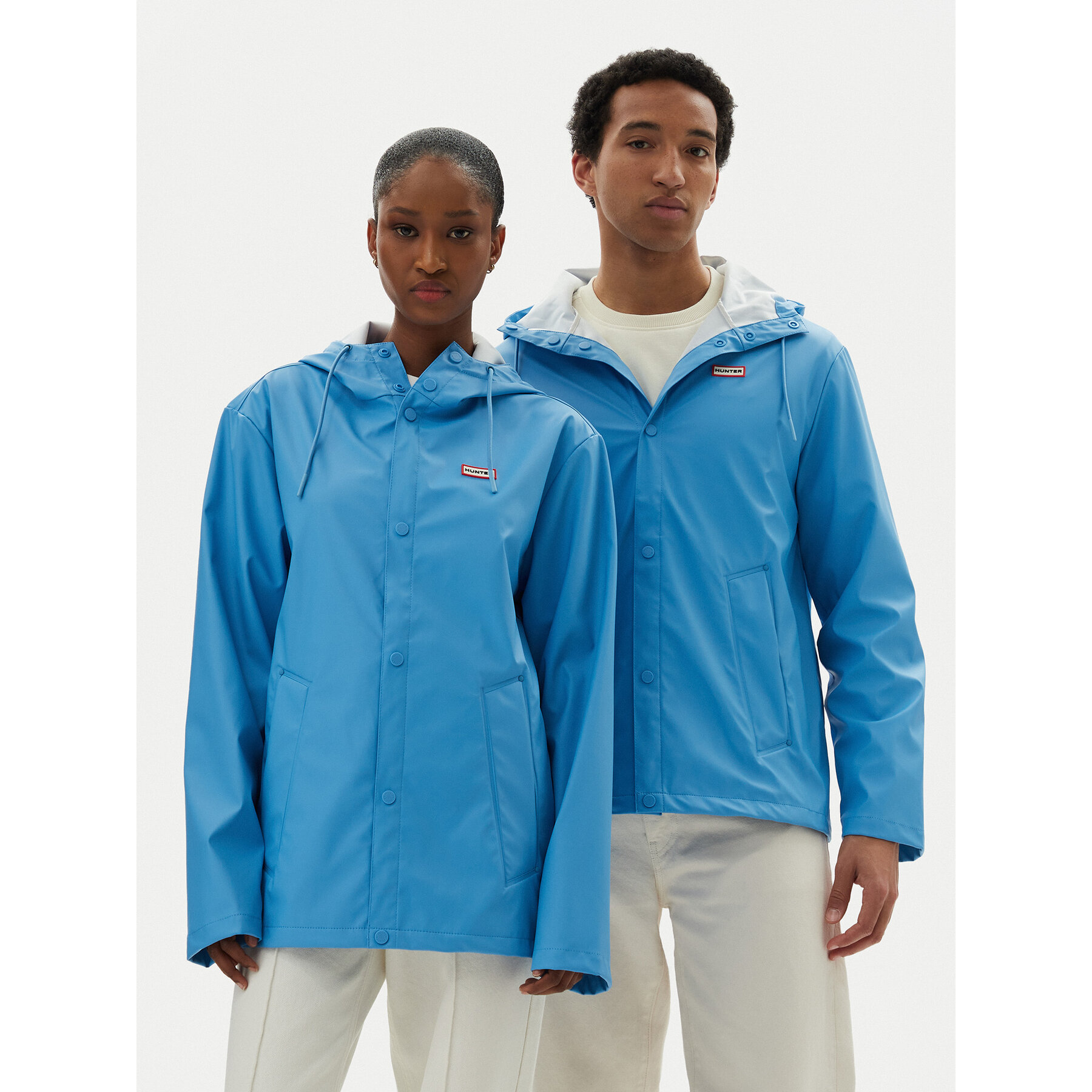 Hunter Regenjacke Izzy Unisex HARU0012251 Blau Regular Fit