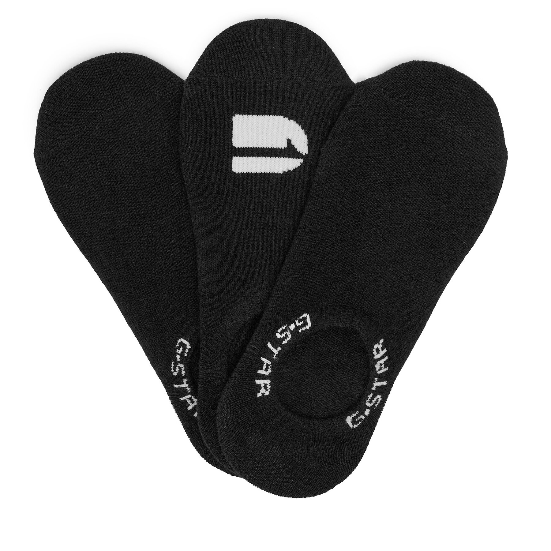 Șosete joase G-Star Raw AS_G-STAR_S_020_SS25 (3-PACK) Negru