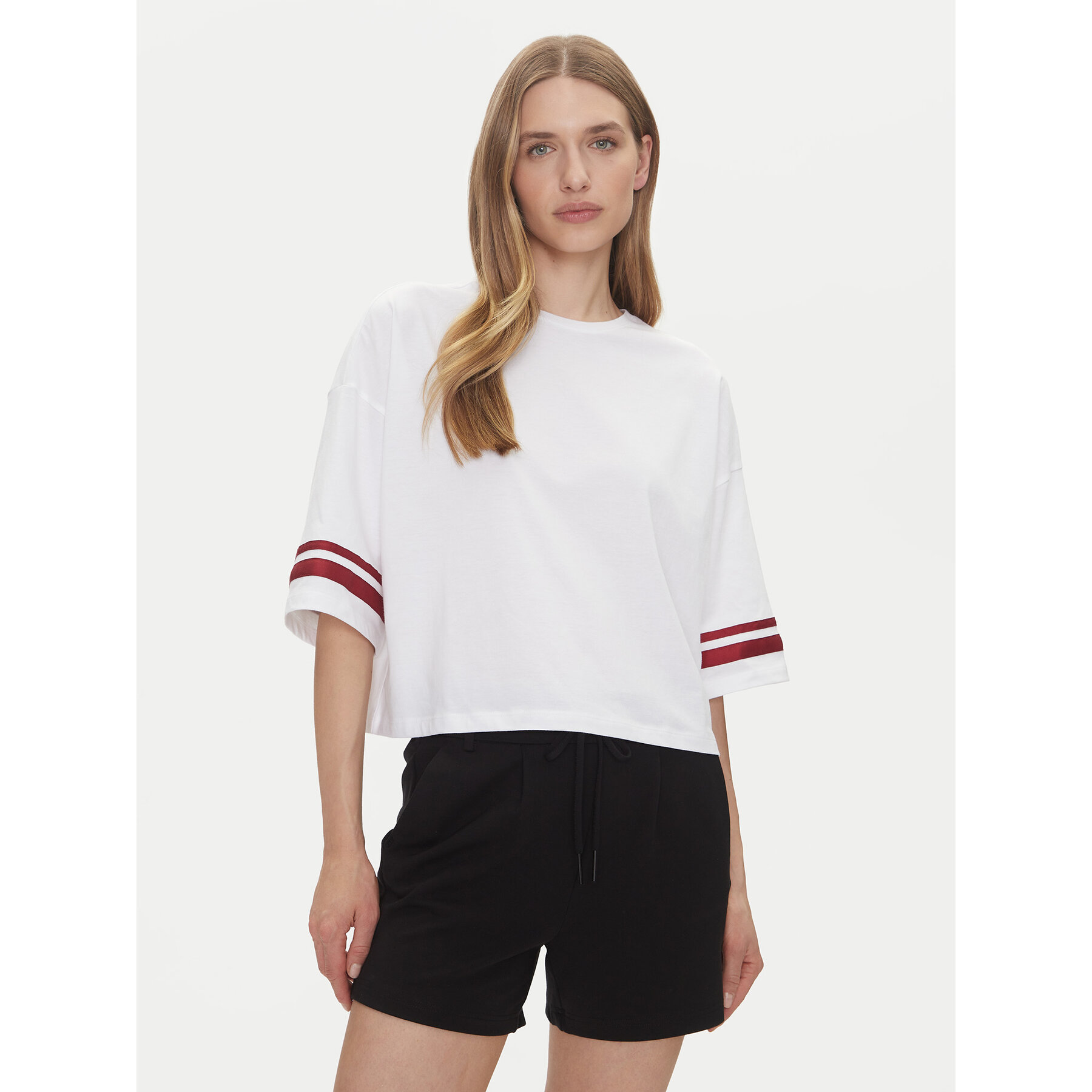 ONLY Póló Paloma 15351935 Fehér Regular Fit