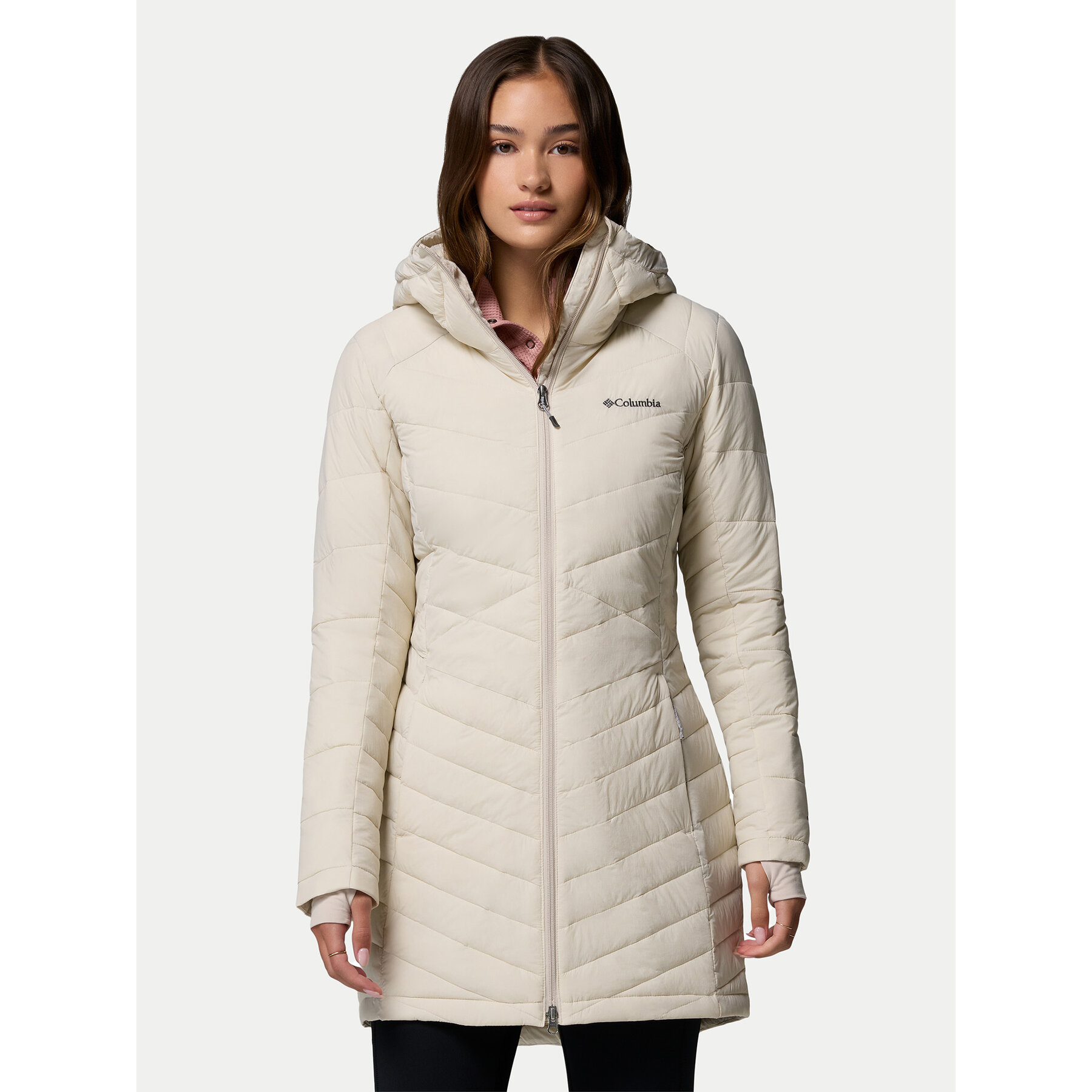 Columbia Winterjacke Joy Peak™ II 2088641 Beige Regular Fit