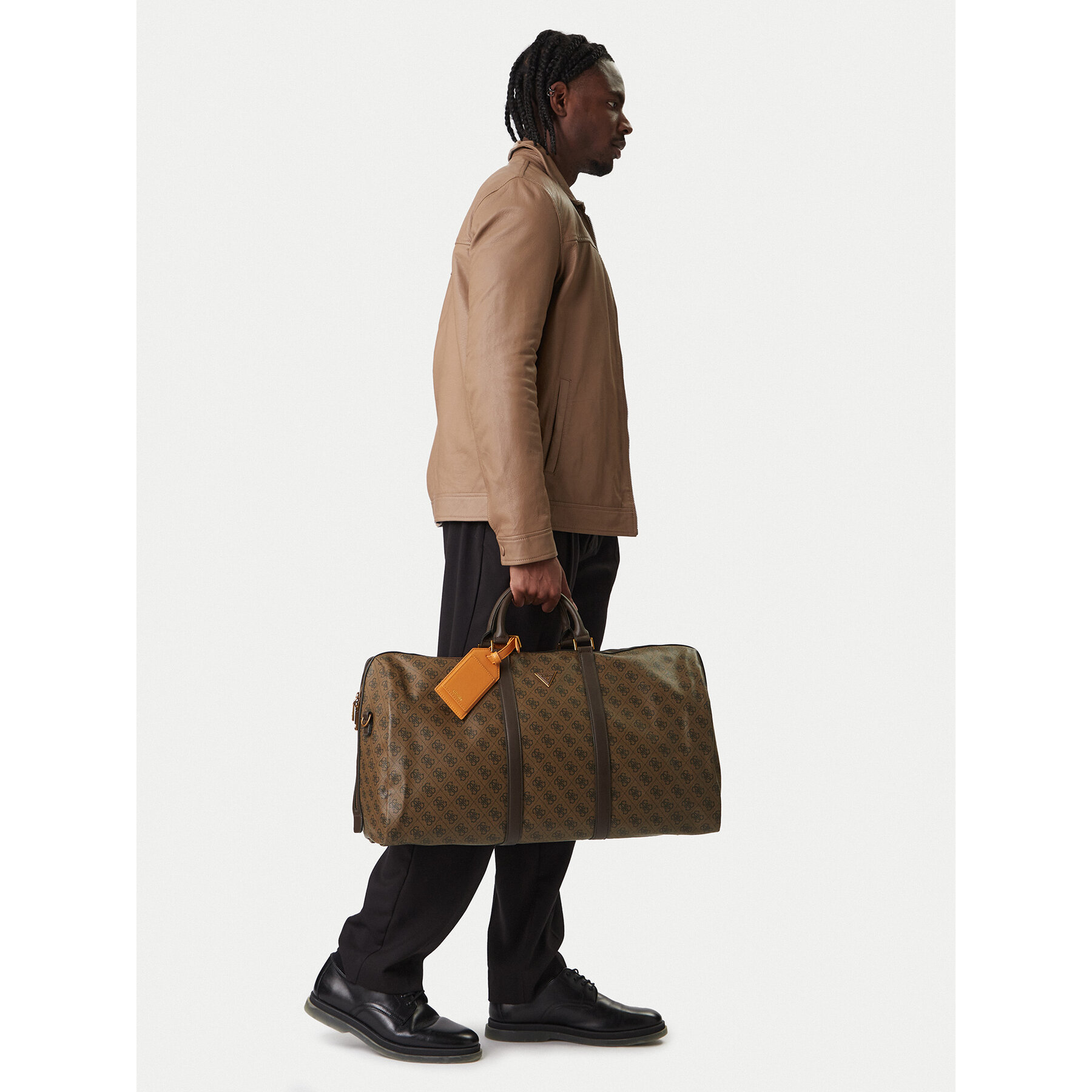 Пътна чанта Guess TMPILO P5335 Кафяв