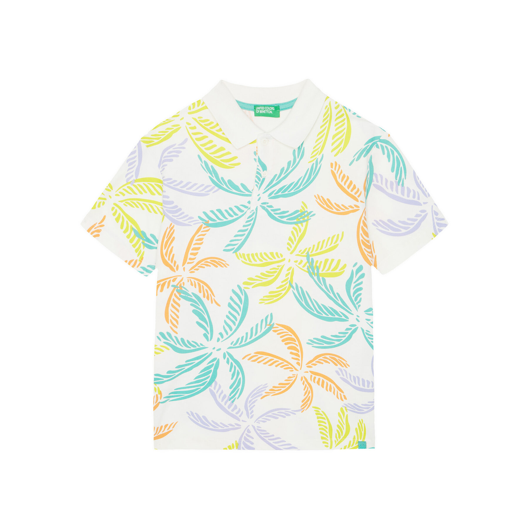 United Colors Of Benetton Polo 36Y4C301W Multicolore Regular Fit