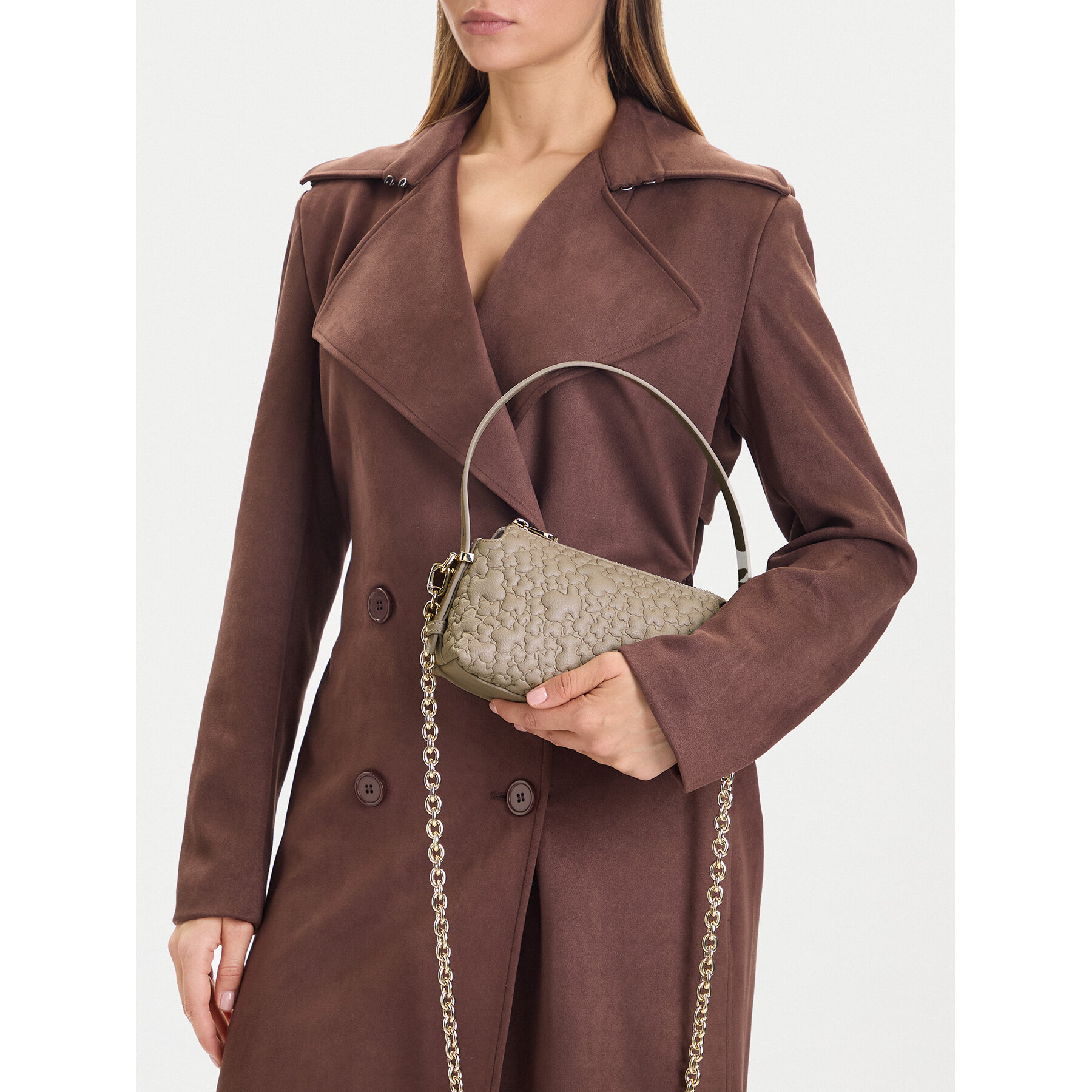 Дамска чанта TOUS Puffy Bear 2002305043 Бежов