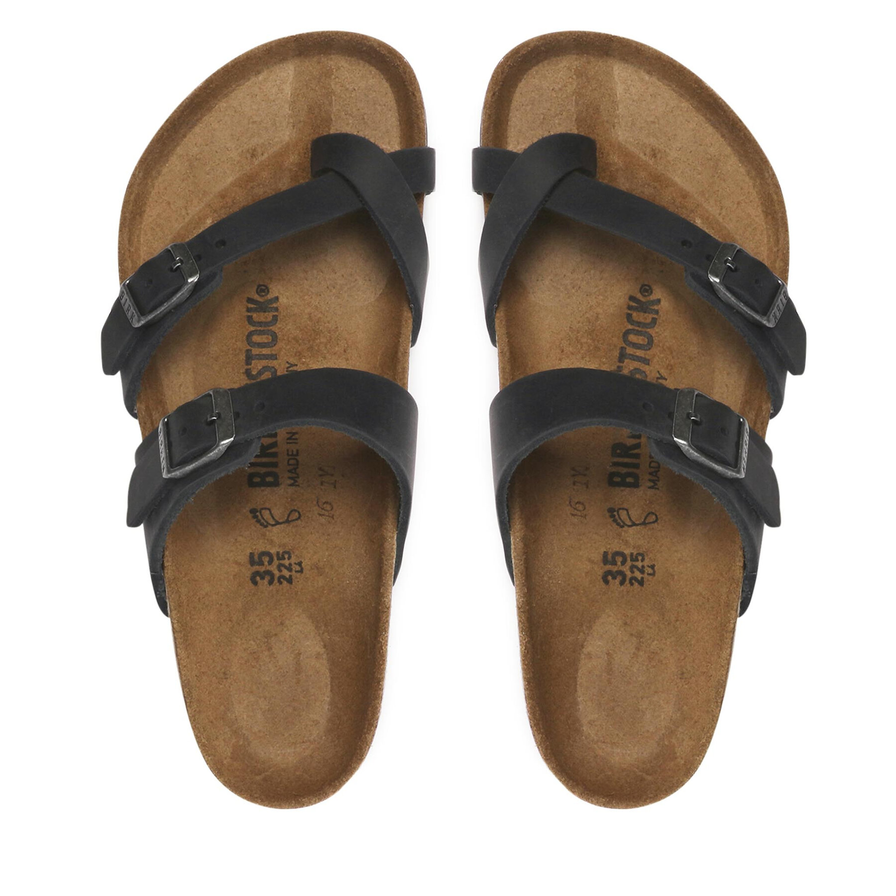 Birkenstock Dámske Žabky, Rozmer: 44, Čierna, Mayari 0171481