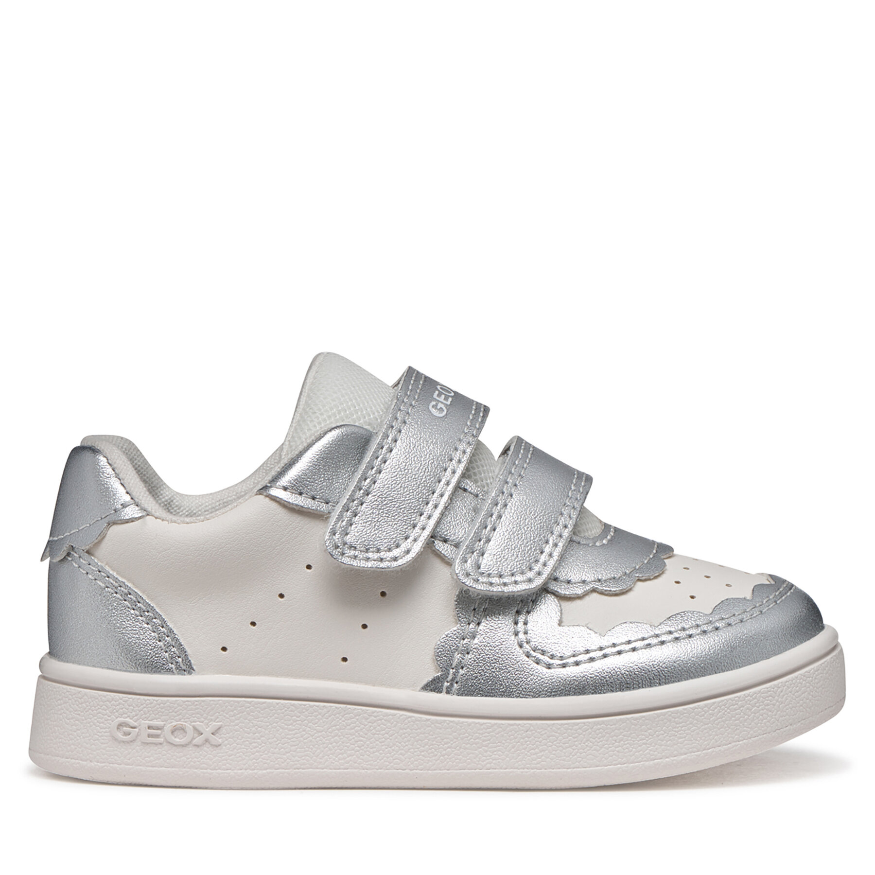 Tenisice Geox B Eclyper Girl B555MA 054AJ C0007 Srebrna