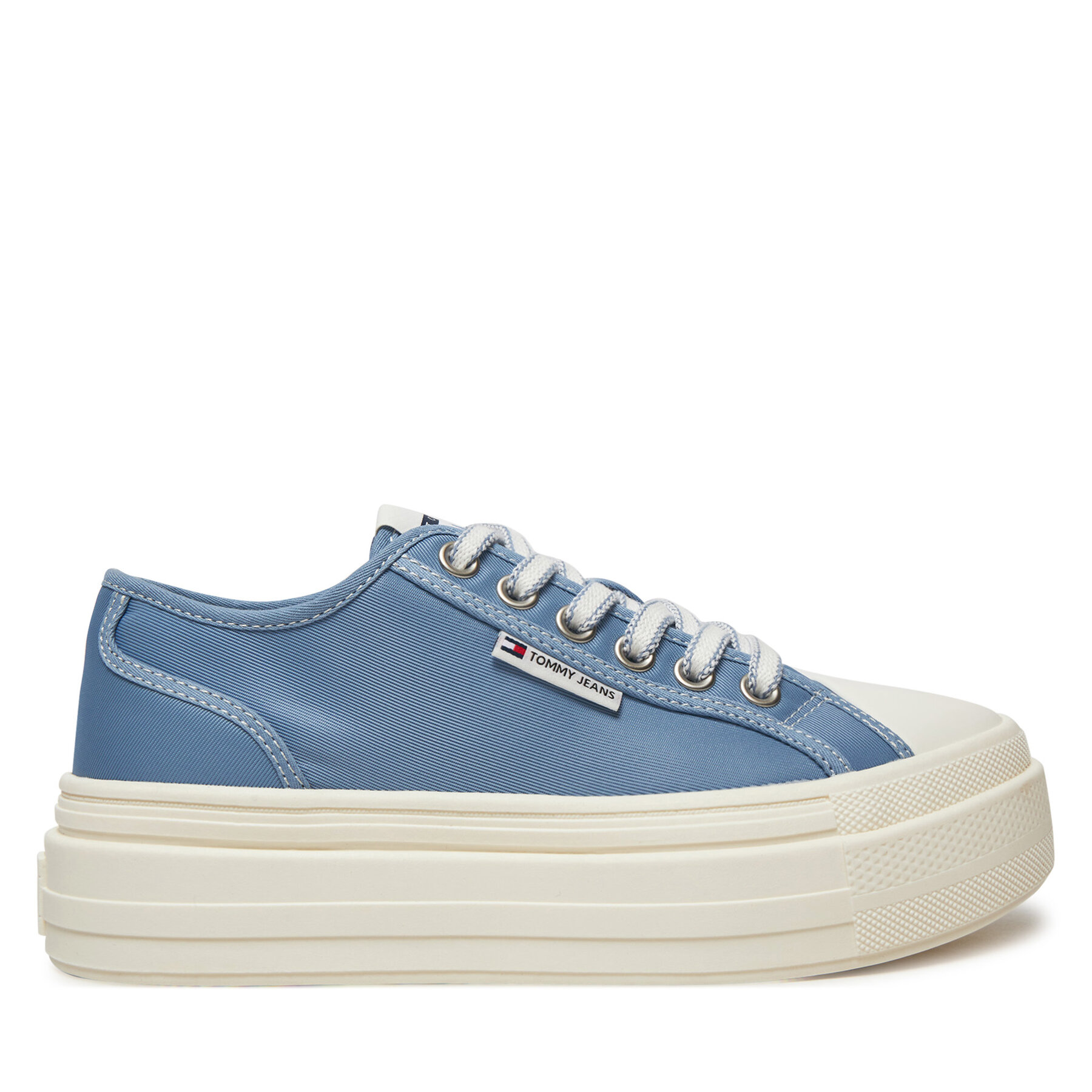 Dámske Plátenky Tommy Jeans, Rozmer: 38, Modrá, Foxing EN0EN02713