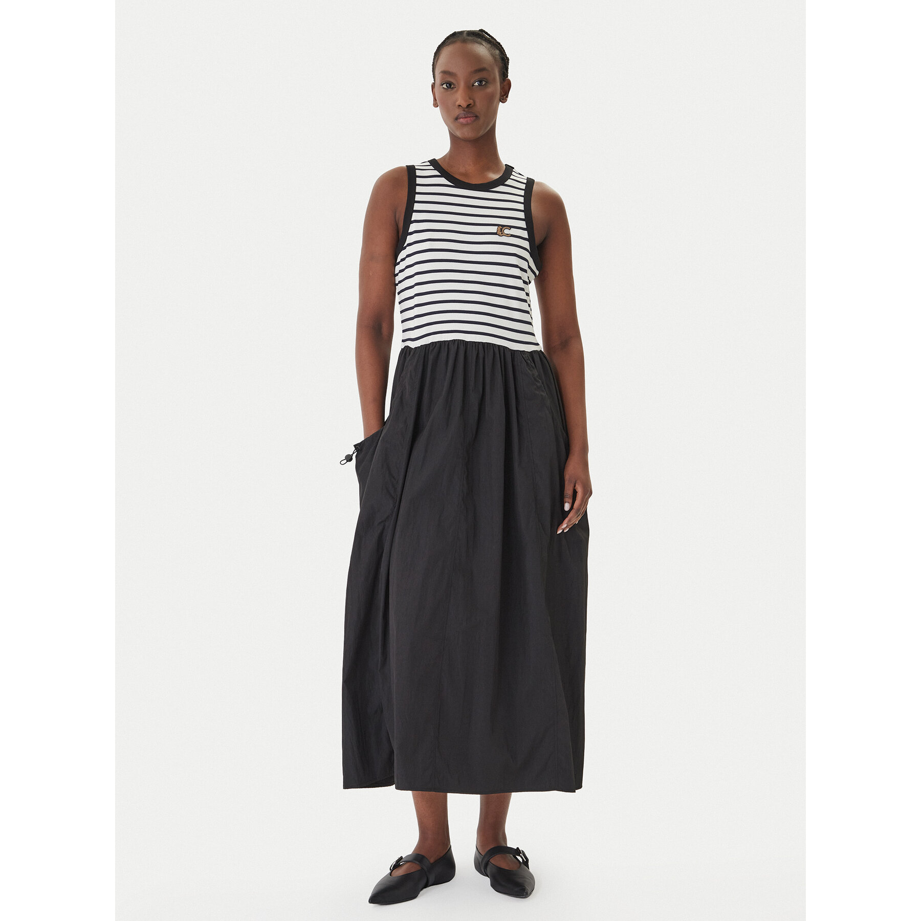LOLA CASADEMUNT Kleid für den Alltag LS2616151 Schwarz Regular Fit