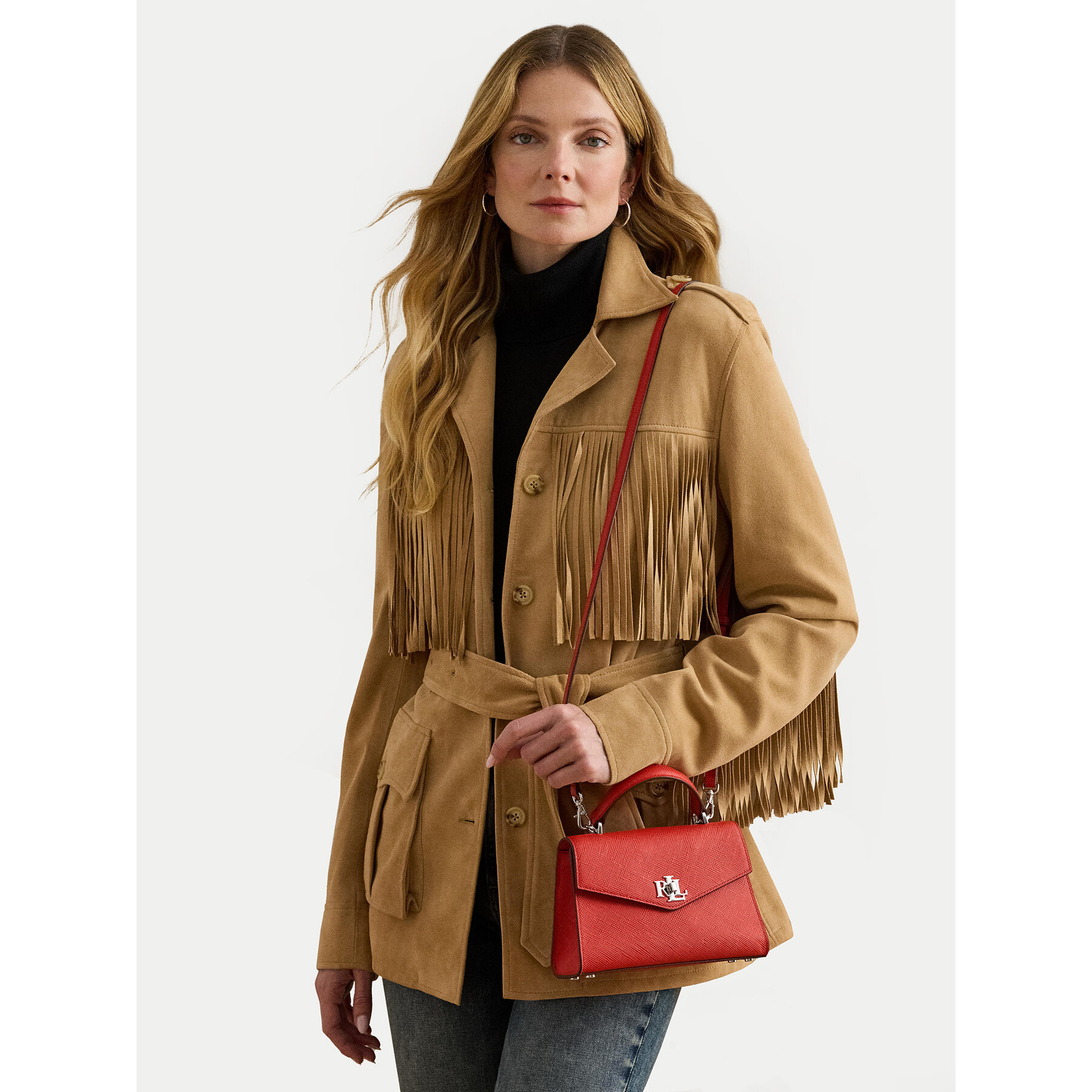 Geantă LAUREN RALPH LAUREN 431966765006 Roșu