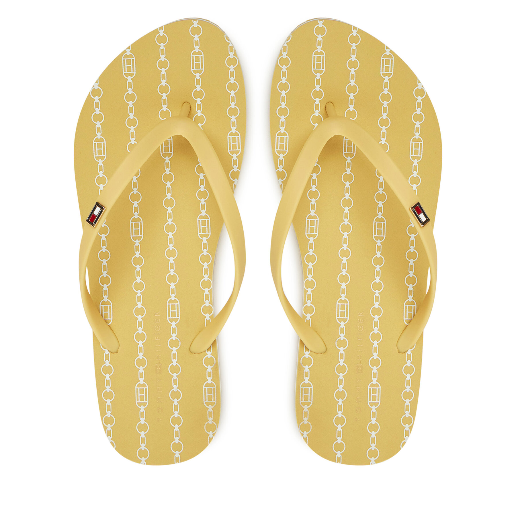 Джапанки Tommy Hilfiger FW0FW08518 Жълт