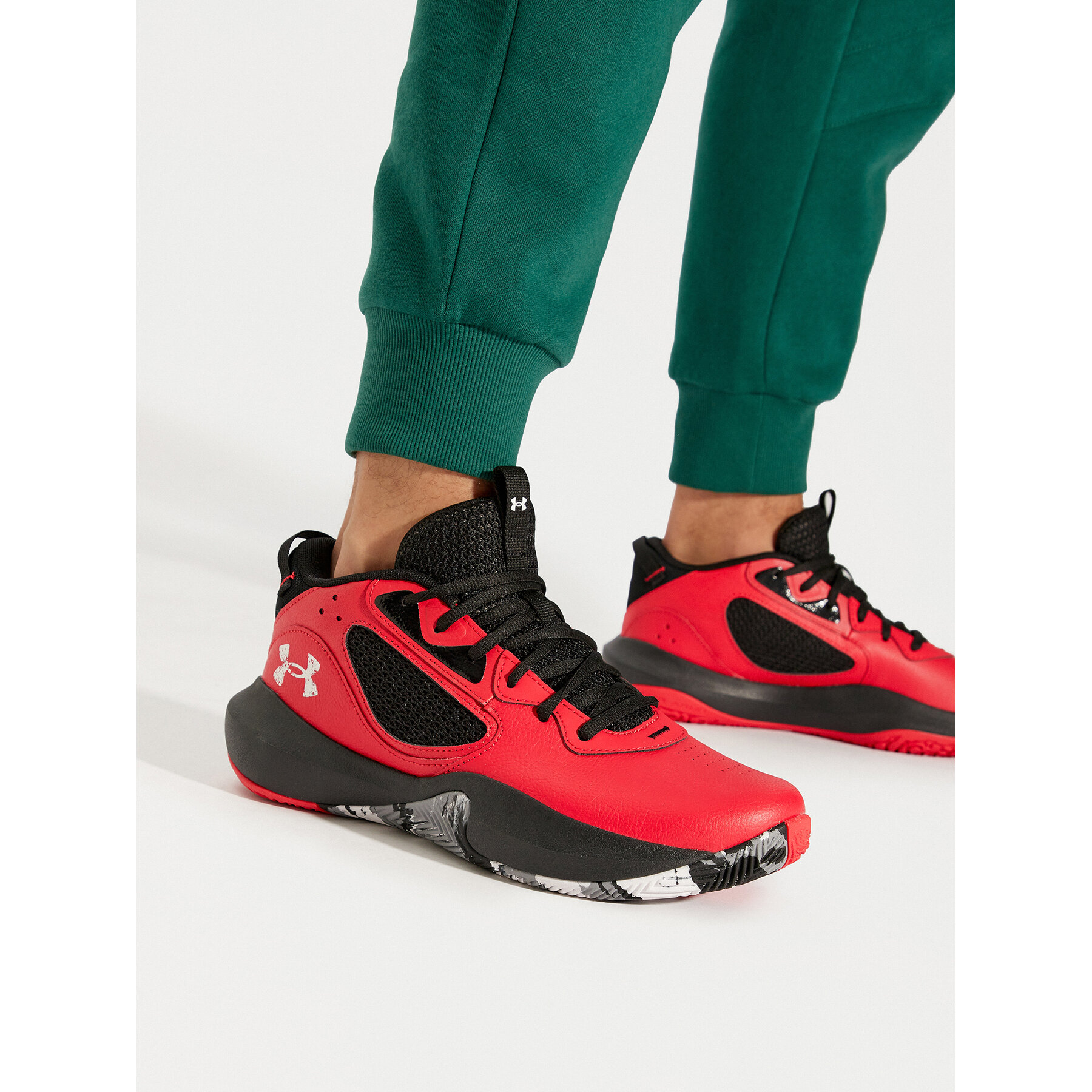 Under Armour Μπασκετικά Παπούτσια Under Armour Ua Lockdown 6 3025616-600 Κόκκινο