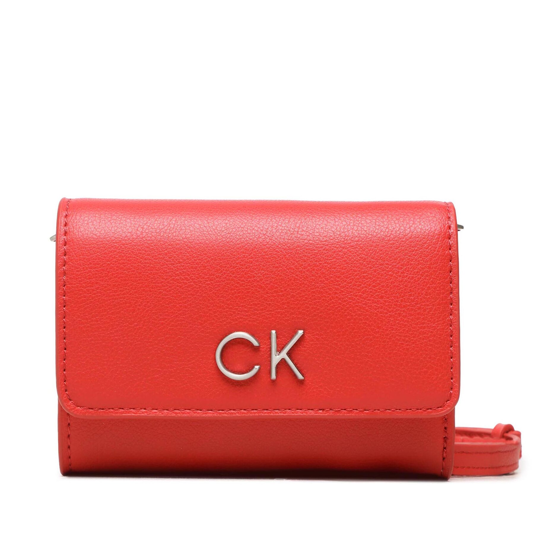 Τσάντα Calvin Klein ReLock Trifold Sm WStrap K60K611010 Κόκκινο
