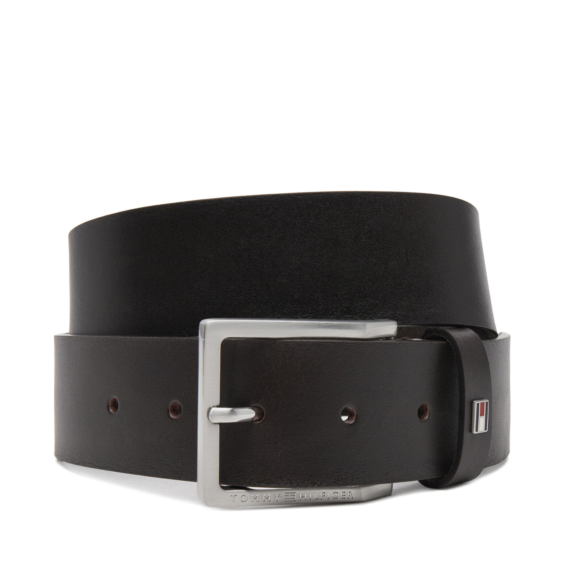 Tommy Hilfiger Ζώνη Ανδρική Tommy Hilfiger Oliver 4.0 AM0AM13175 Καφέ