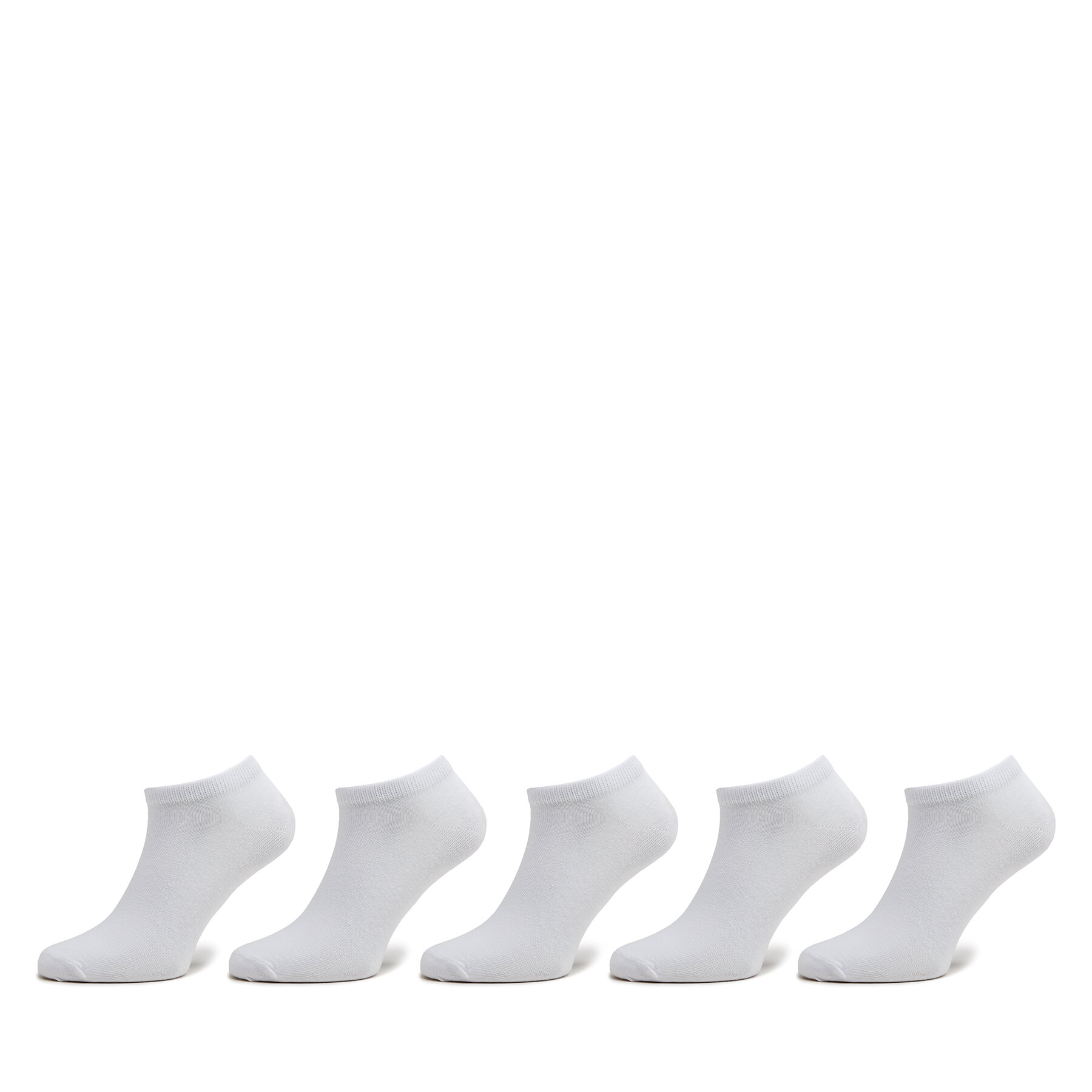 5 pares de calcetines cortos para niño Jack&Jones Junior Dongo 12186046 Blanco