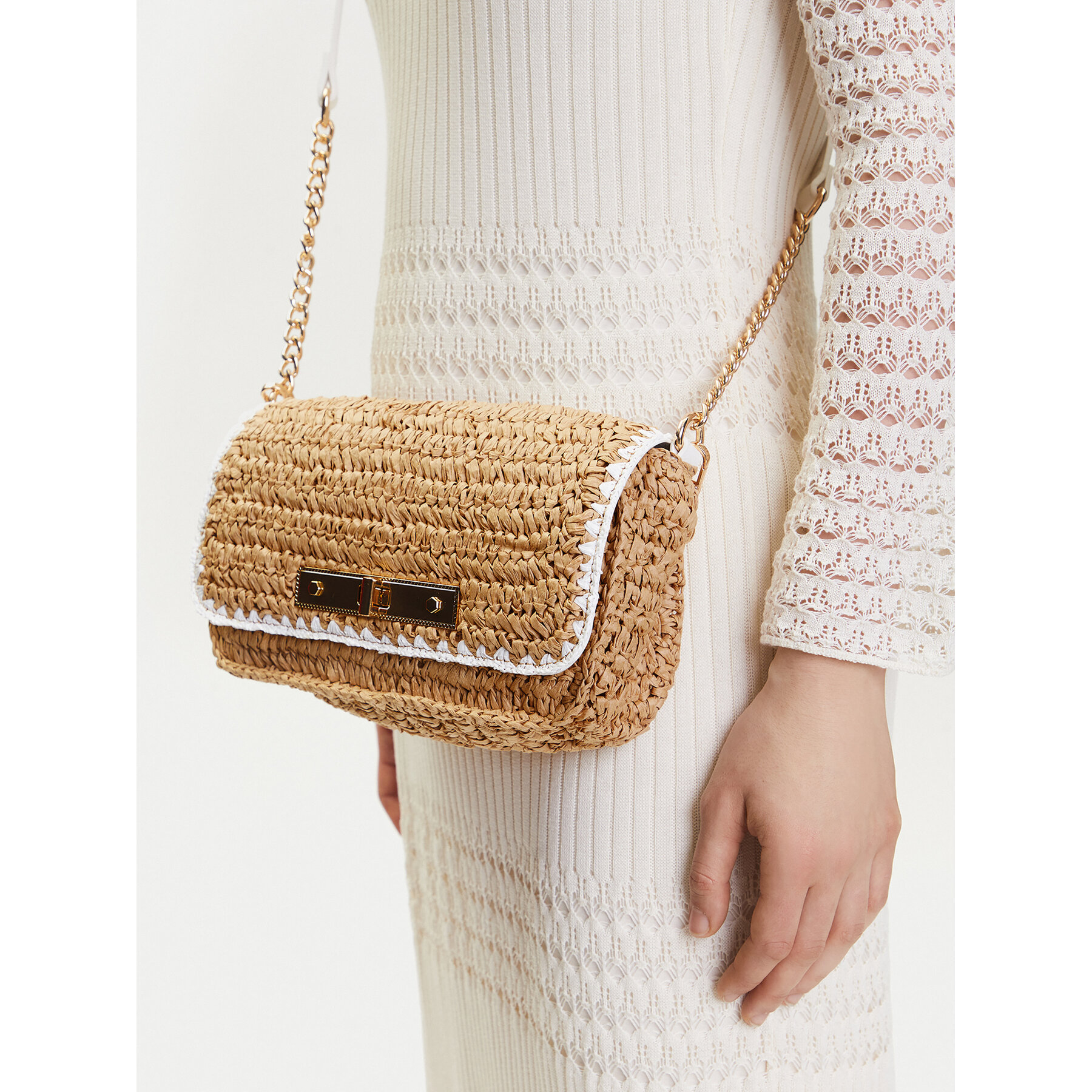 Дамска чанта Aldo Sunbloom 13933760 Бежов