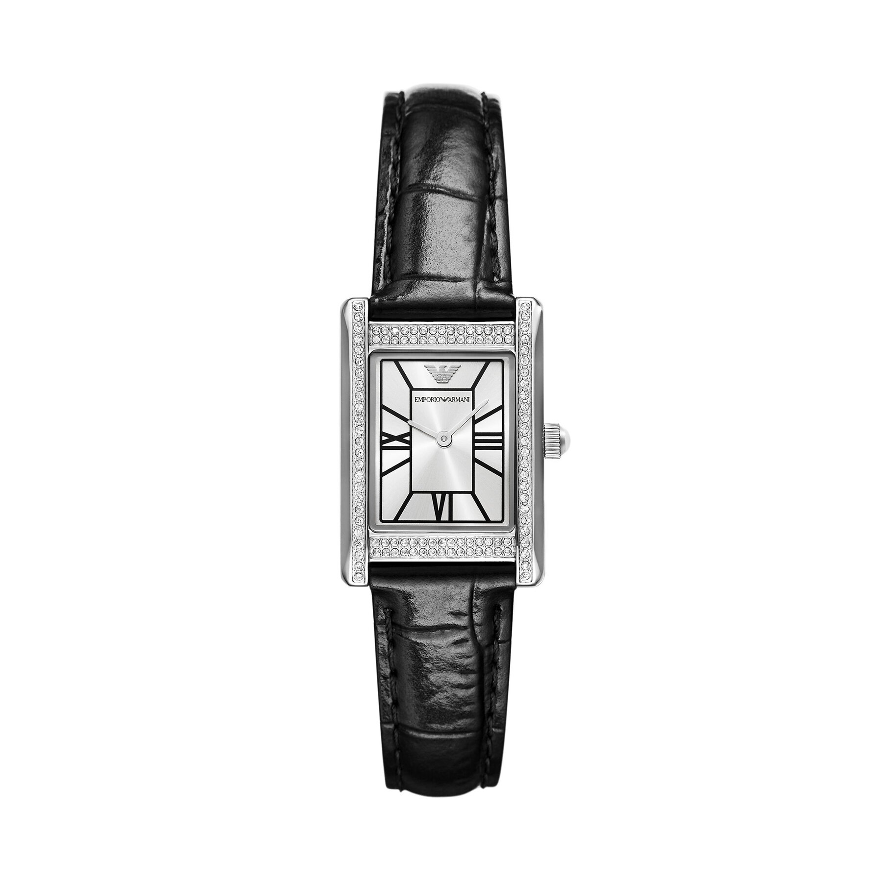 Ročna ura Emporio Armani Genni AR11623 Črna