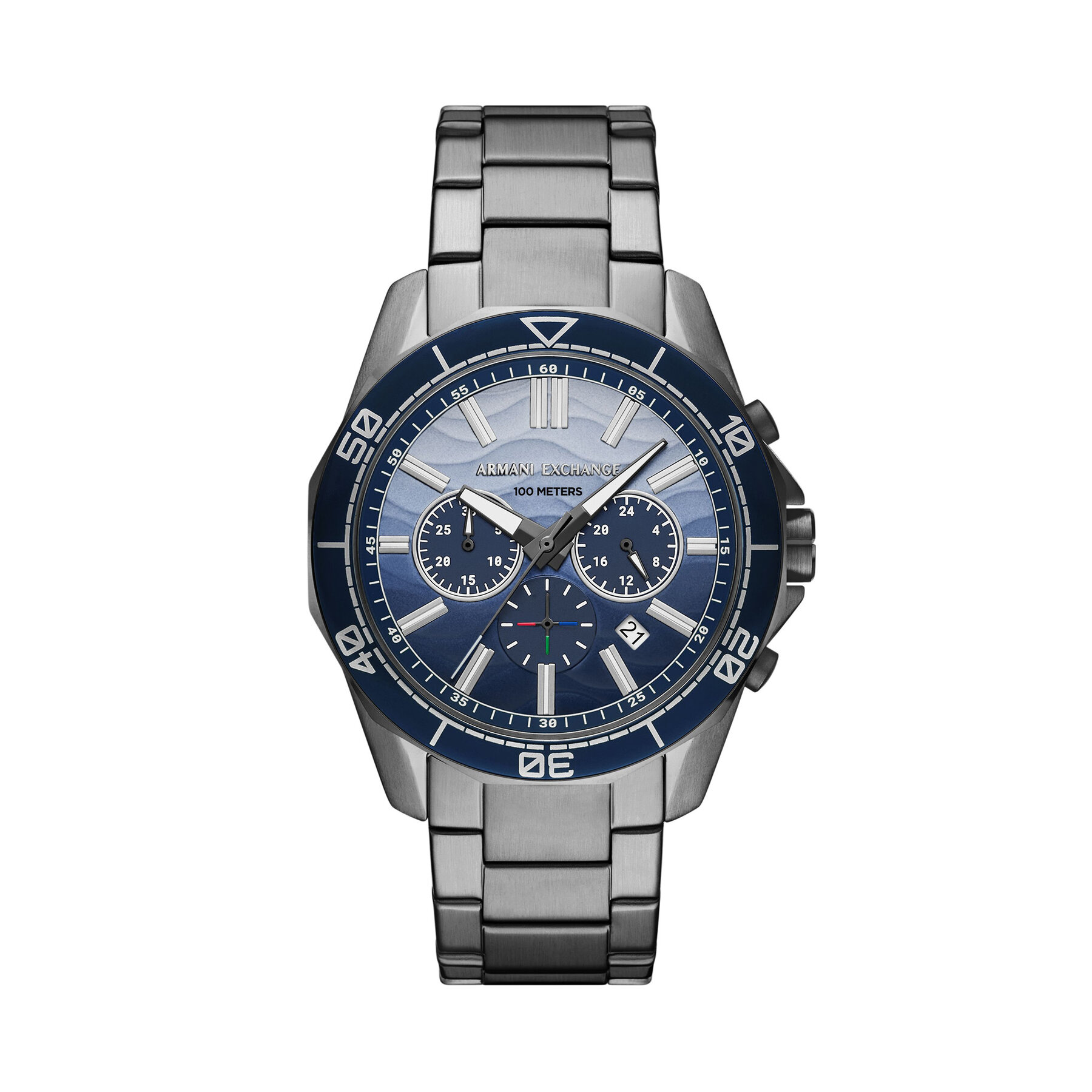 Hodinky Armani Exchange Spencer Chronograph AX1967 Sivá