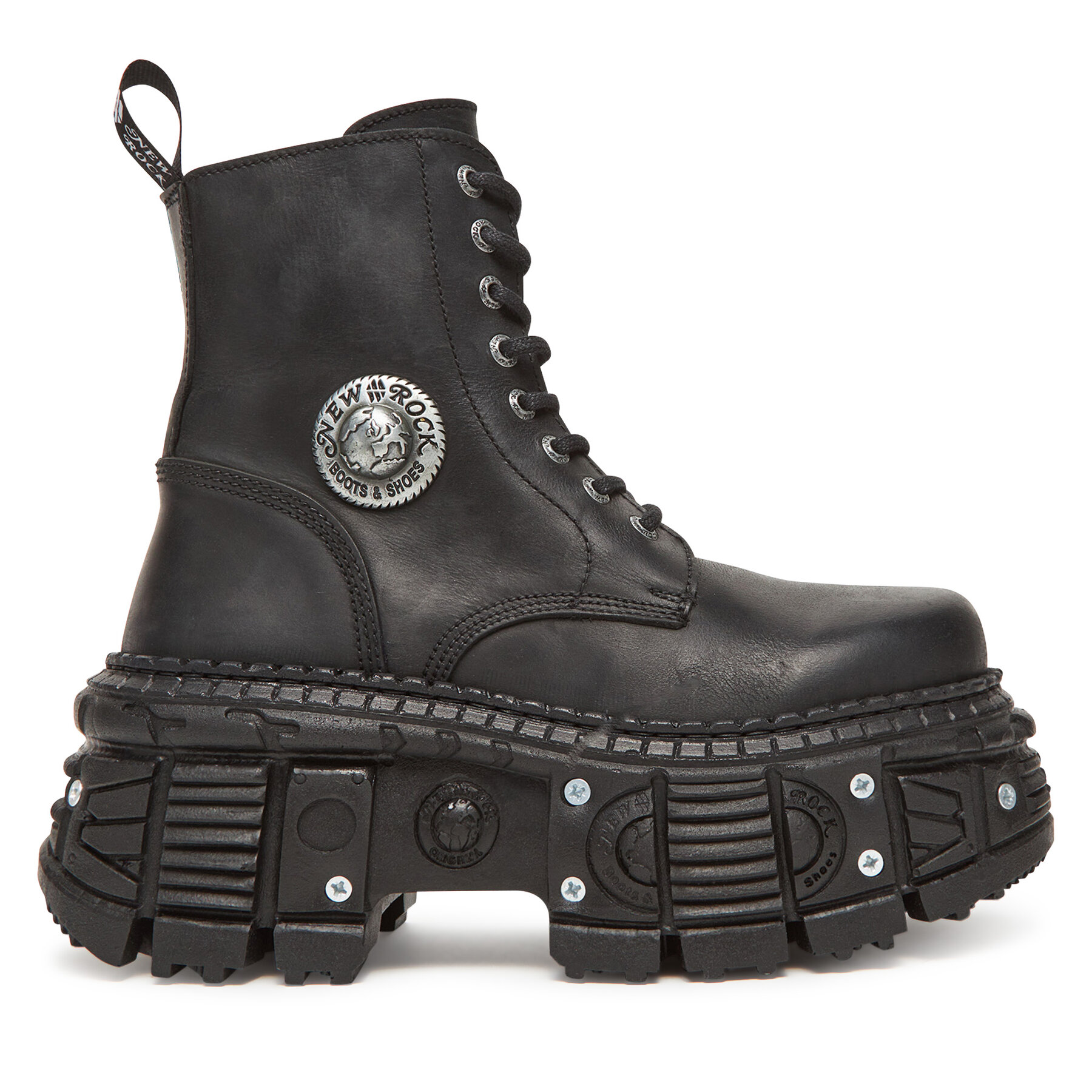 Ghete NEW ROCK M-OVERZTANK001-C1 Negru