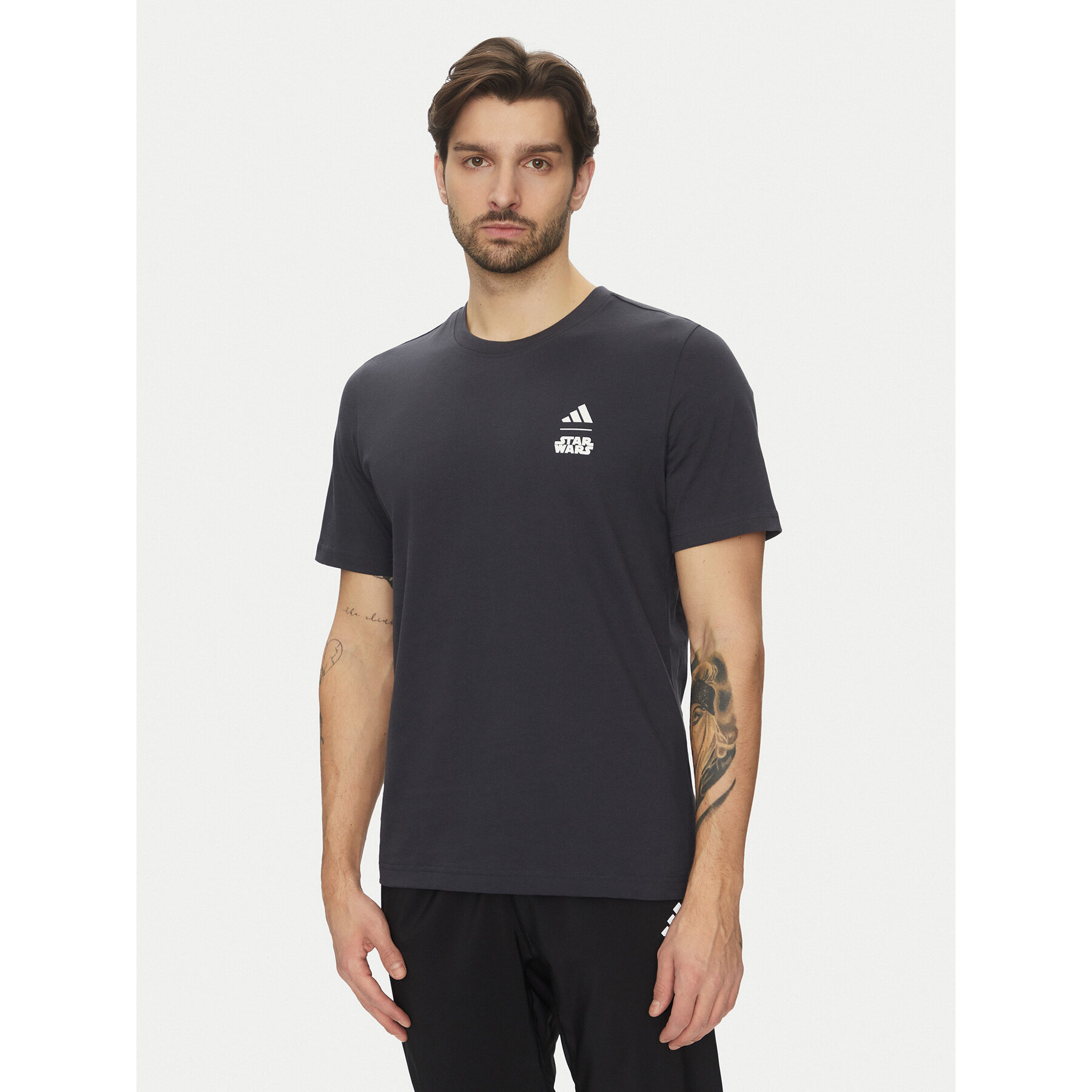 adidas T-shirt Star Wars The Mandalorian™ JI5716 Grigio Regular Fit