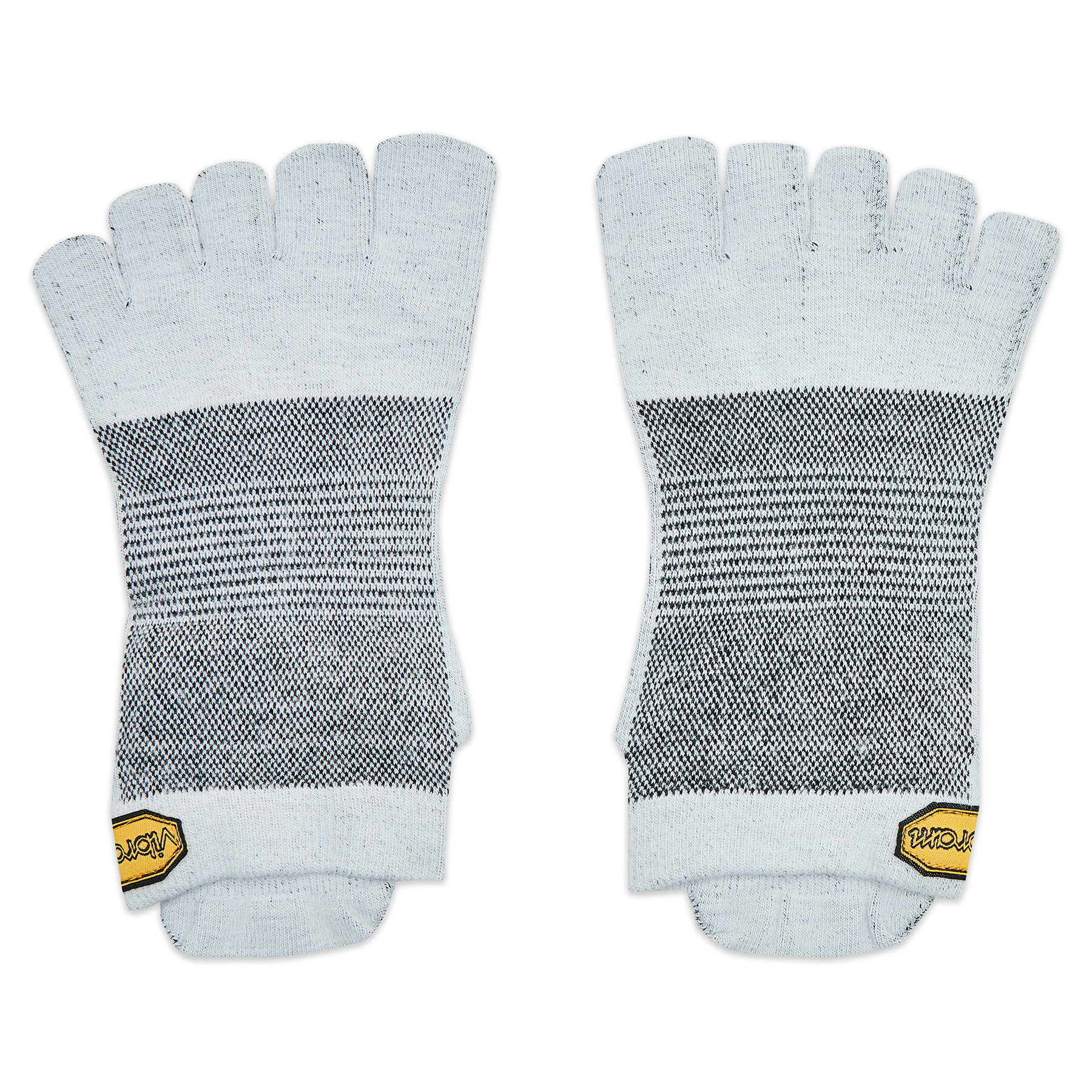 Chaussettes basses unisex Vibram Fivefingers Atlethic No-Show S21N02 Gris