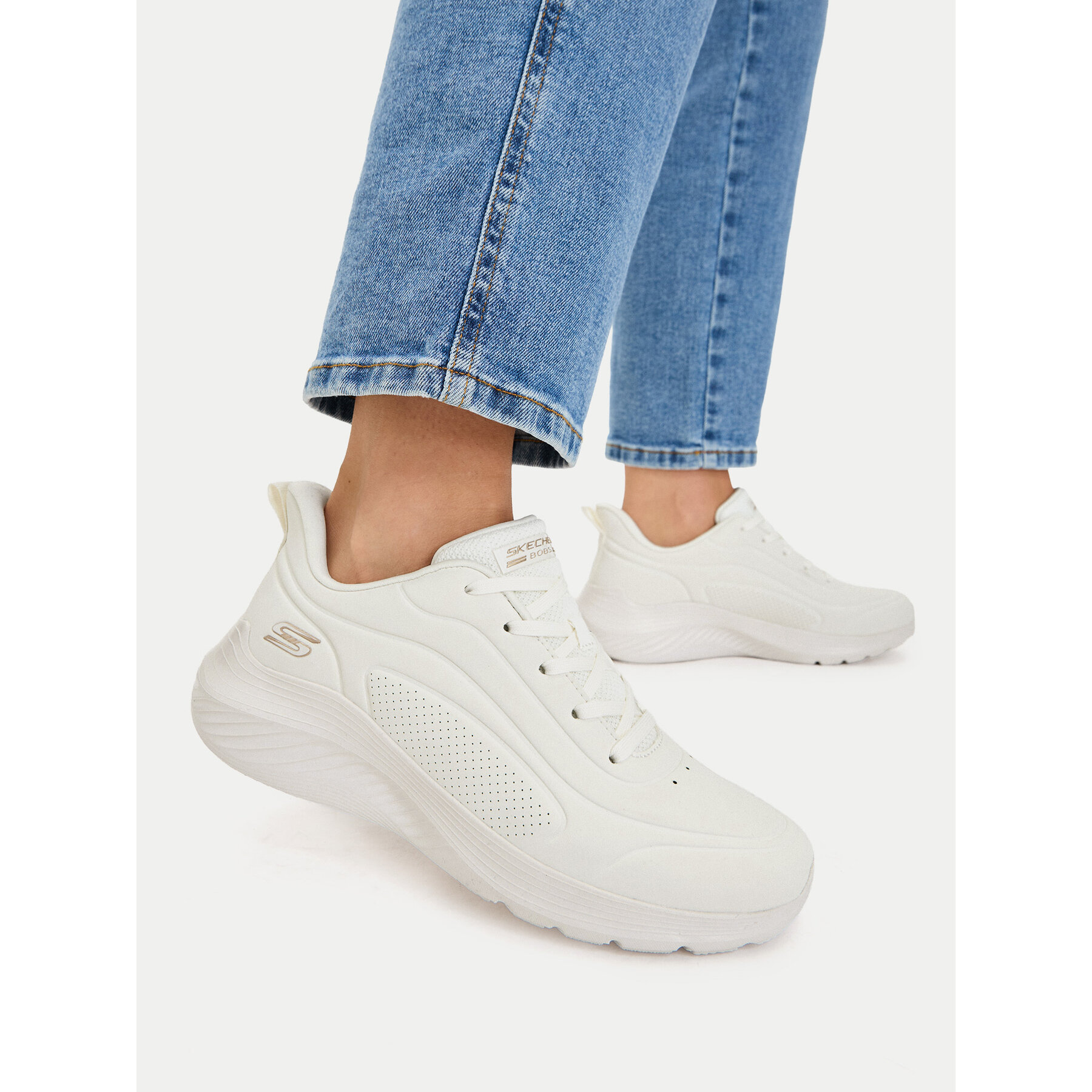 Sneakers Skechers 117485/WHT Alb