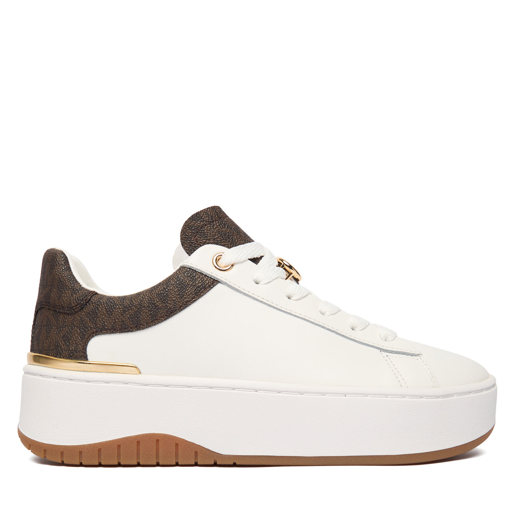 Sneakers MICHAEL Michael Kors Dottie 43F5DTFS2L Alb