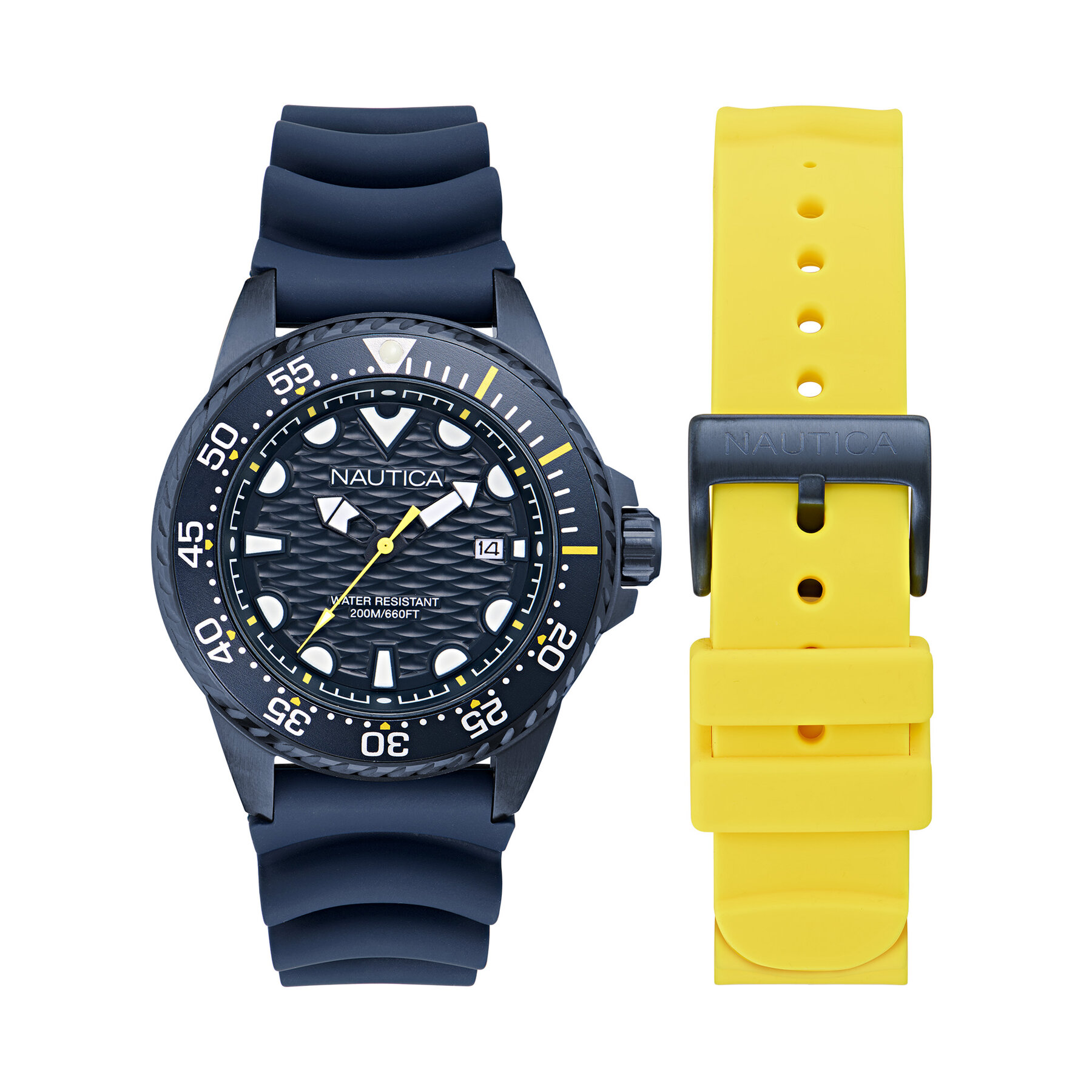 Karóra Nautica Sporty SET NAPSDS506 Sötétkék