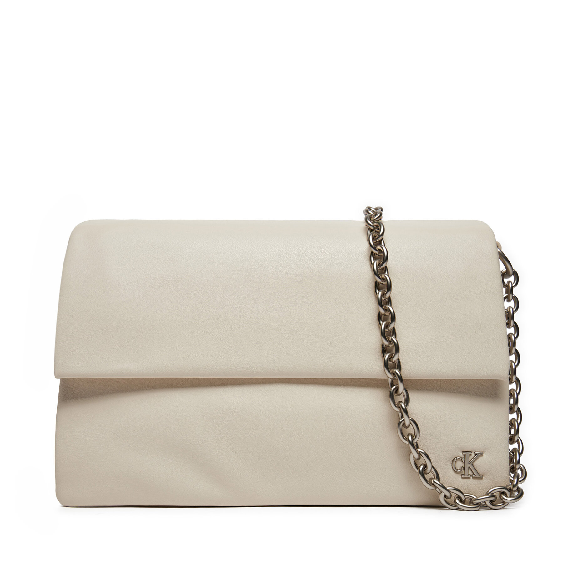 Táska Calvin Klein Jeans Micro Mono Ew Flap25 Pu K60K611947 Bézs