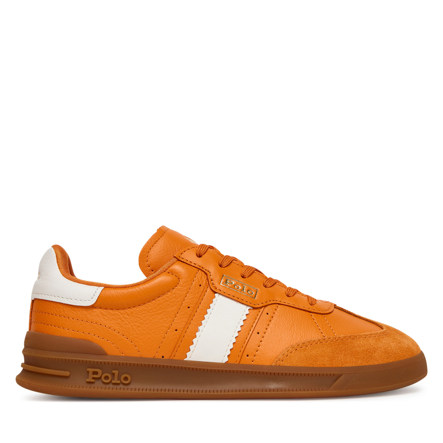 Sneakersy Polo Ralph Lauren Aera 804956688007 Oranžová
