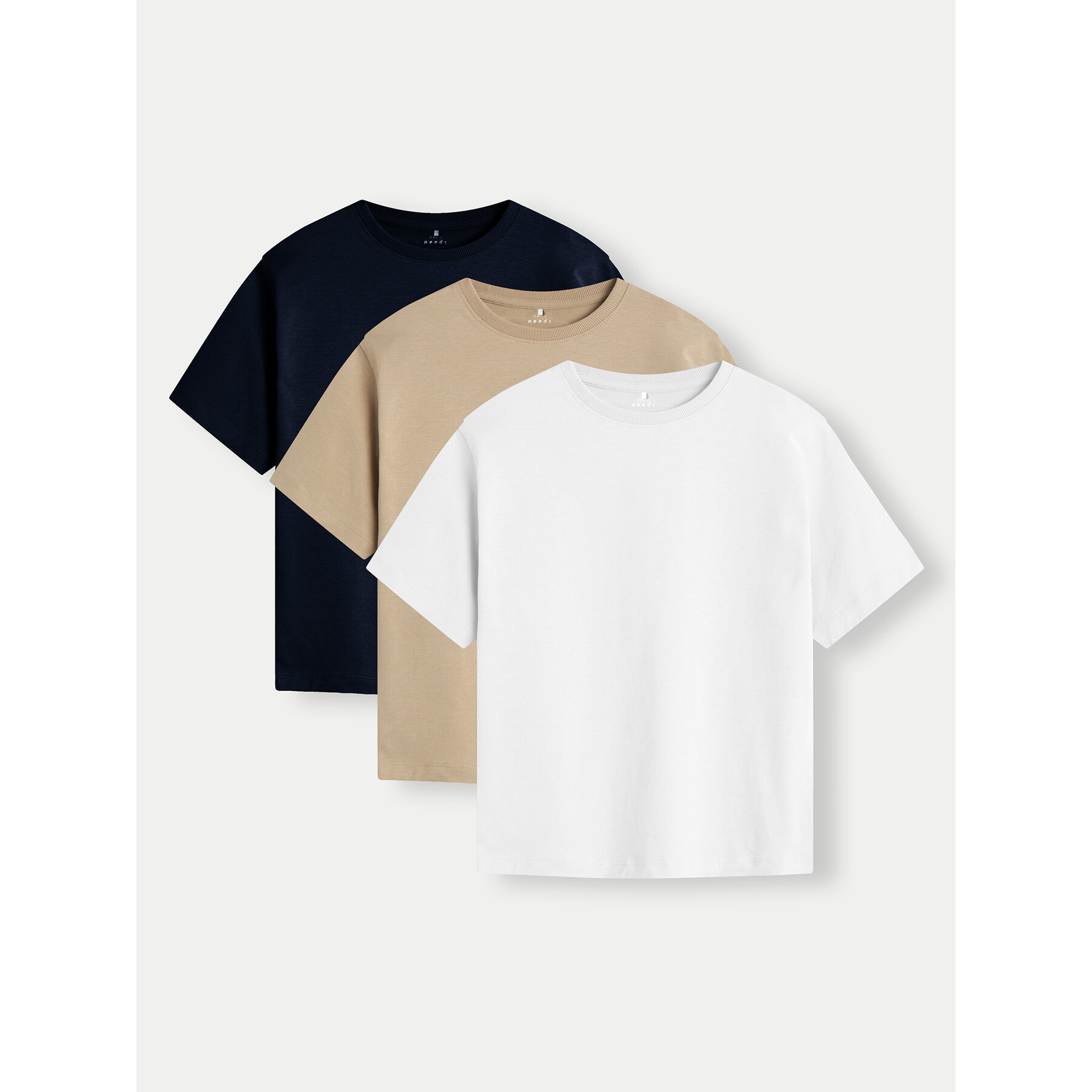 NAME IT NAME IT Σετ 3 T-Shirts 13231198 Έγχρωμο Regular Fit