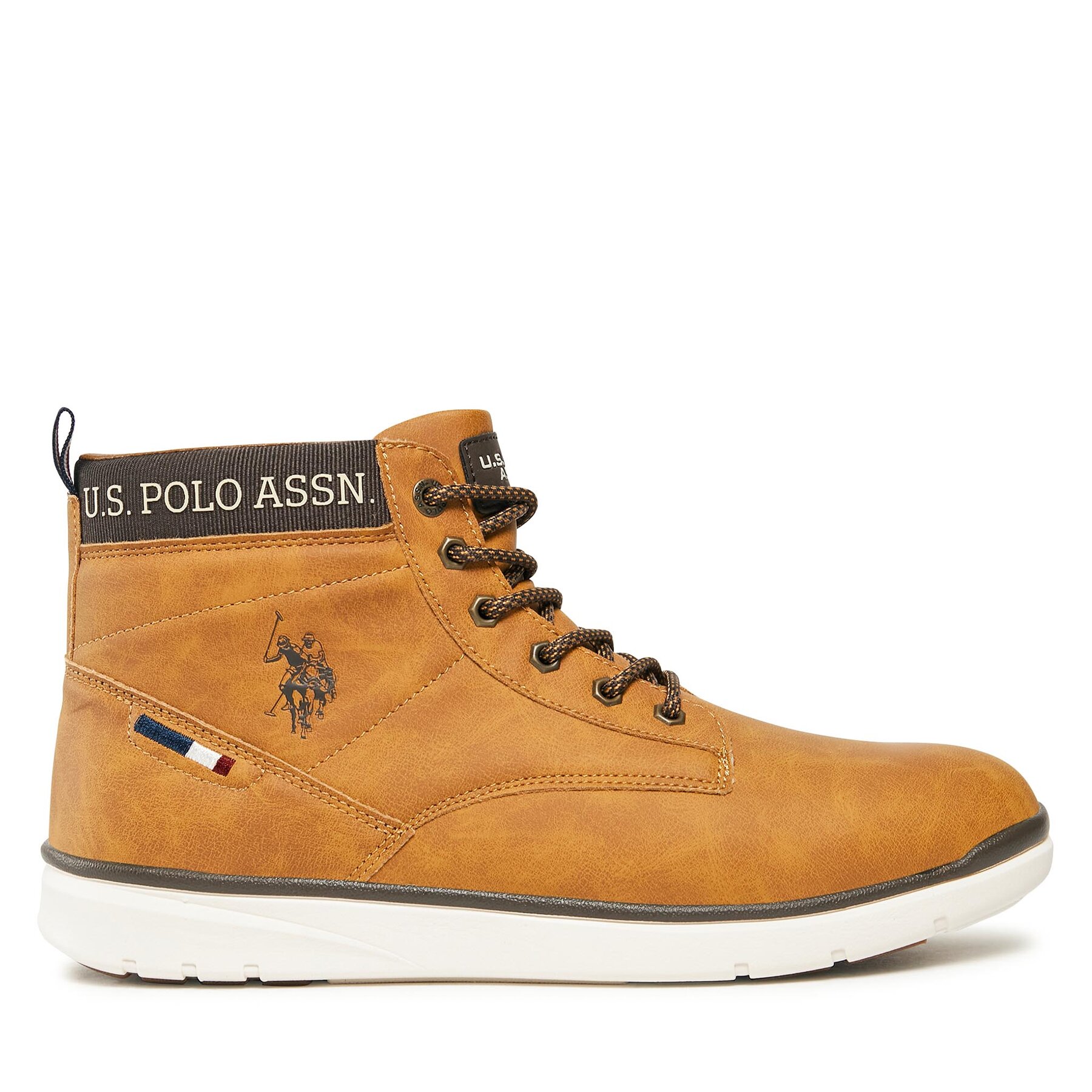 Botines planos U.S. Polo Assn. YGOR007 Marrón