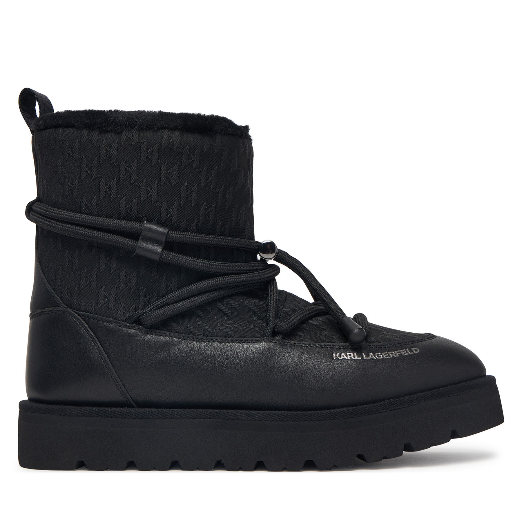 Cizme de zăpadă KARL LAGERFELD Thermo KL28546J Negru
