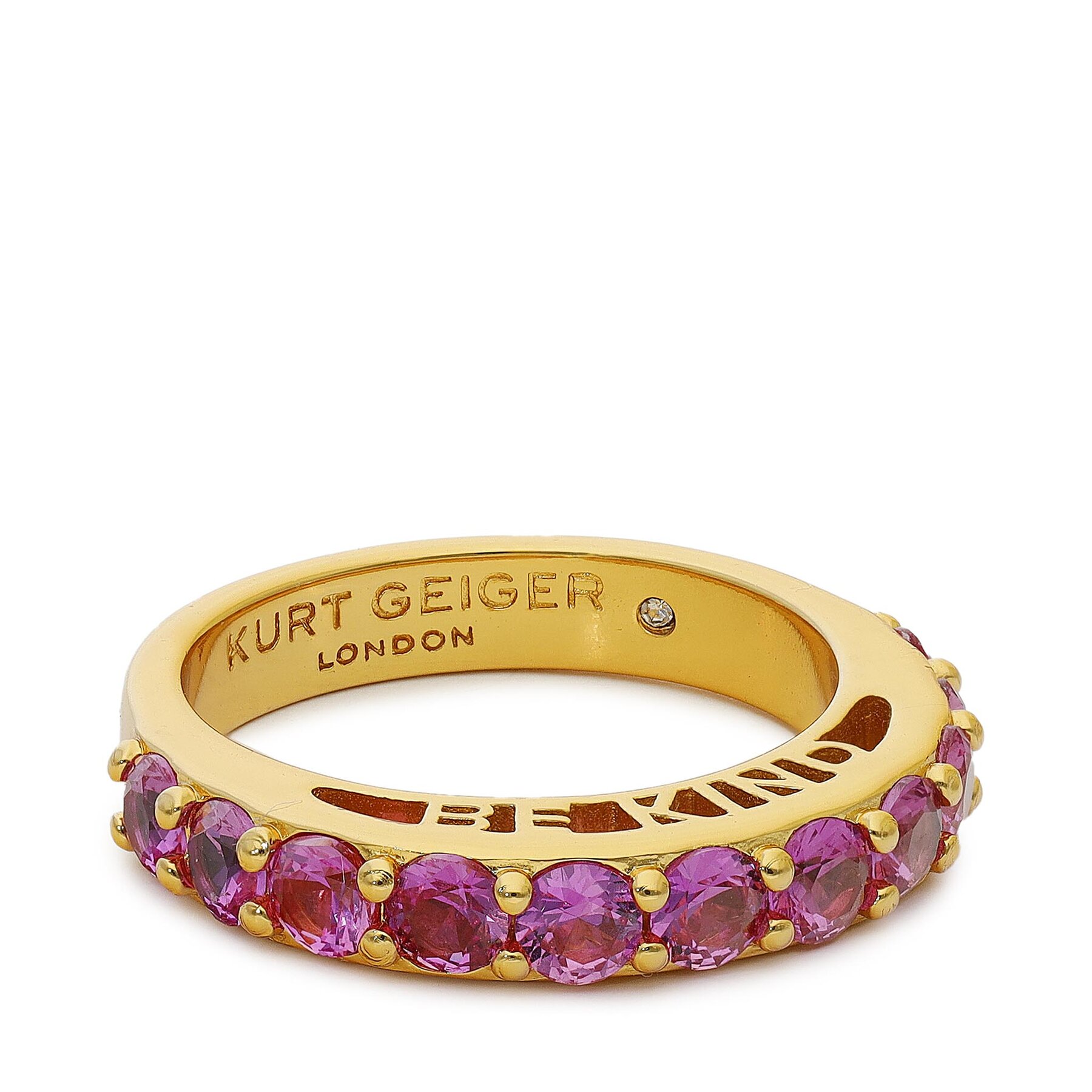 Prsteň Kurt Geiger Be Kind Band Ring 8833224429 Zlatá