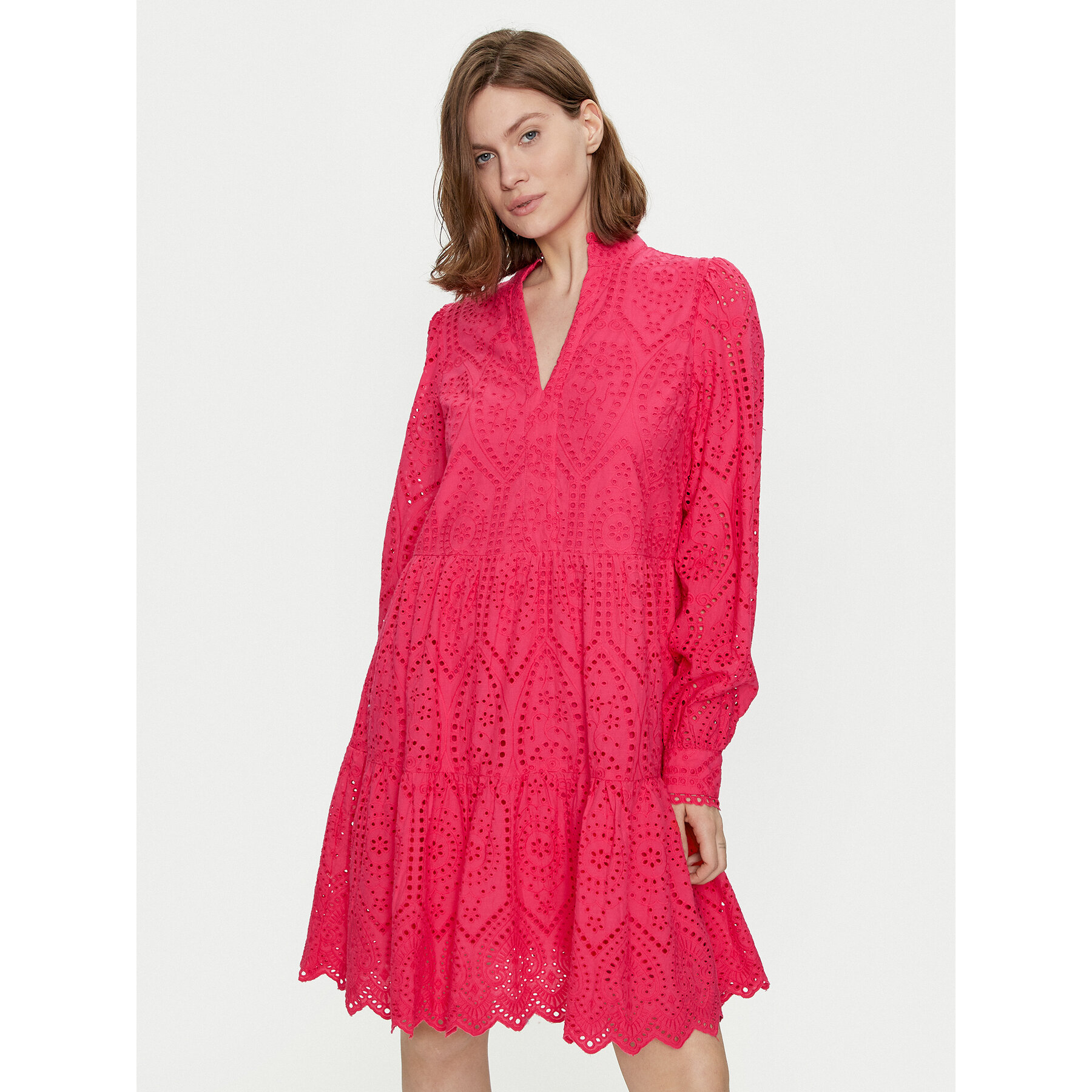 YAS Sommerkleid Holi 26027162 Rosa Regular Fit