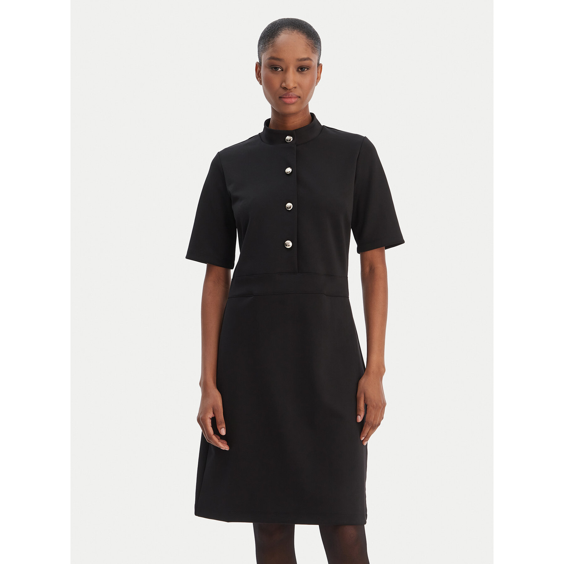 JOOP! Kleid für den Alltag Tibra 10100209 Schwarz Regular Fit
