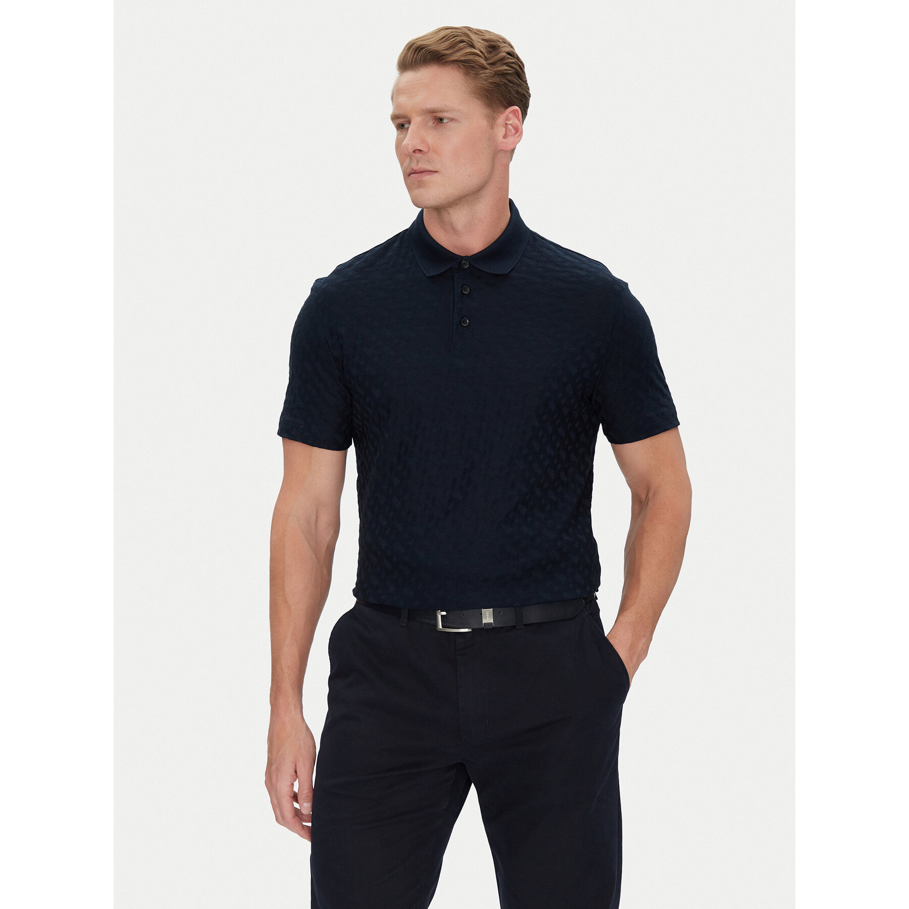 BOSS Pólóing H-Pack 80 50537132 Sötétkék Regular Fit